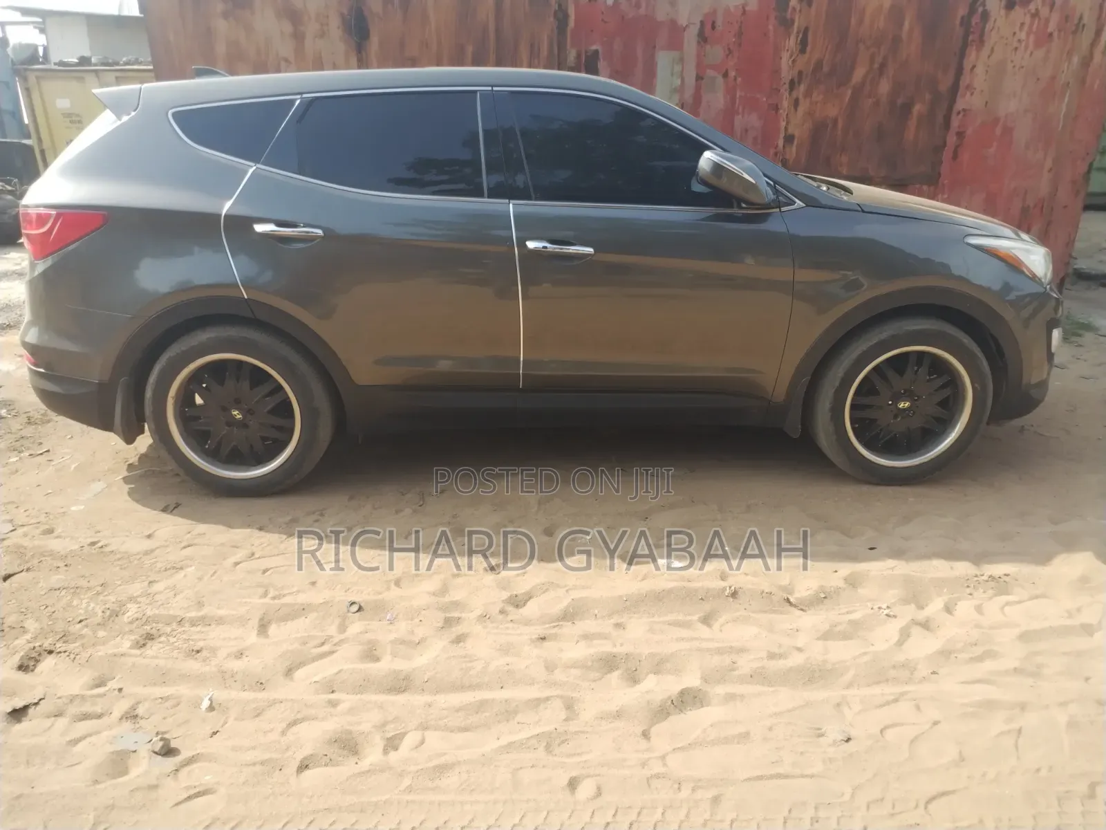 Hyundai Santa Fe 2015 Gray