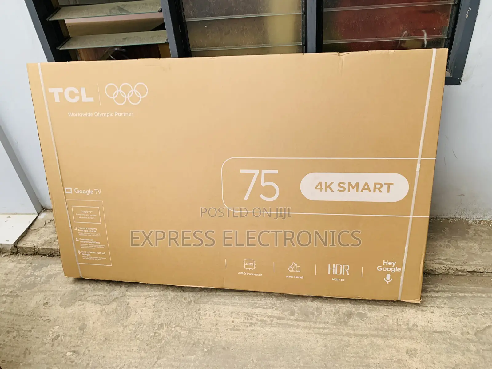 Lovely New TCL 75'' Uhd Led 75p6k Smart Android Television