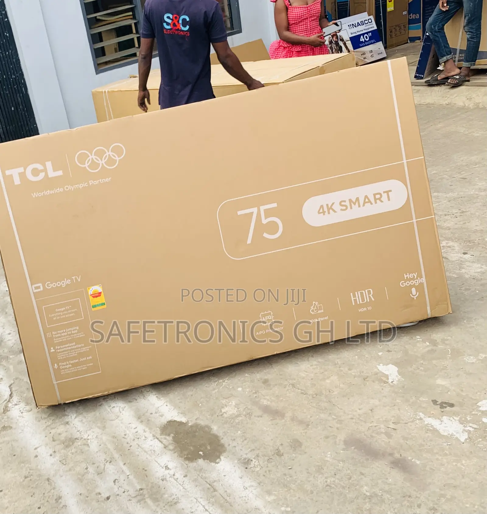 Shop Unique TCL 75'' UHD P635 Smart Frameless TV