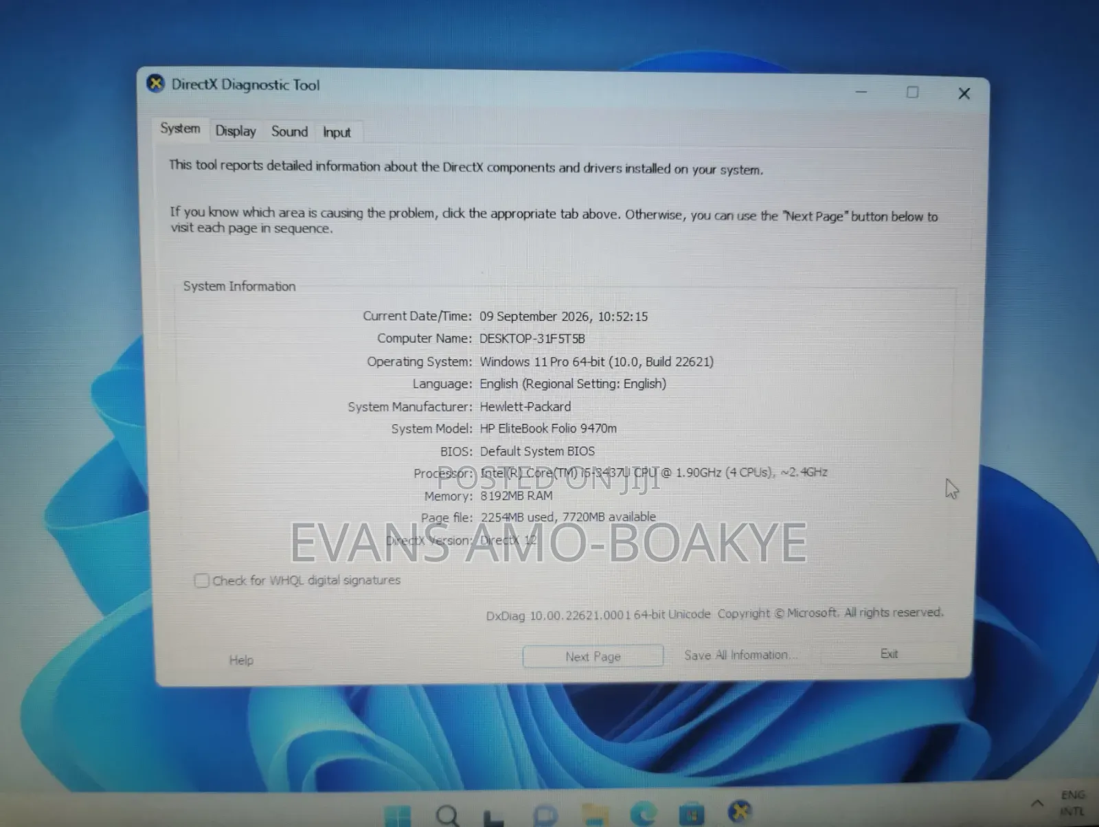 Laptop HP EliteBook Folio 9470M 8GB Intel Core i5 SSD 256GB