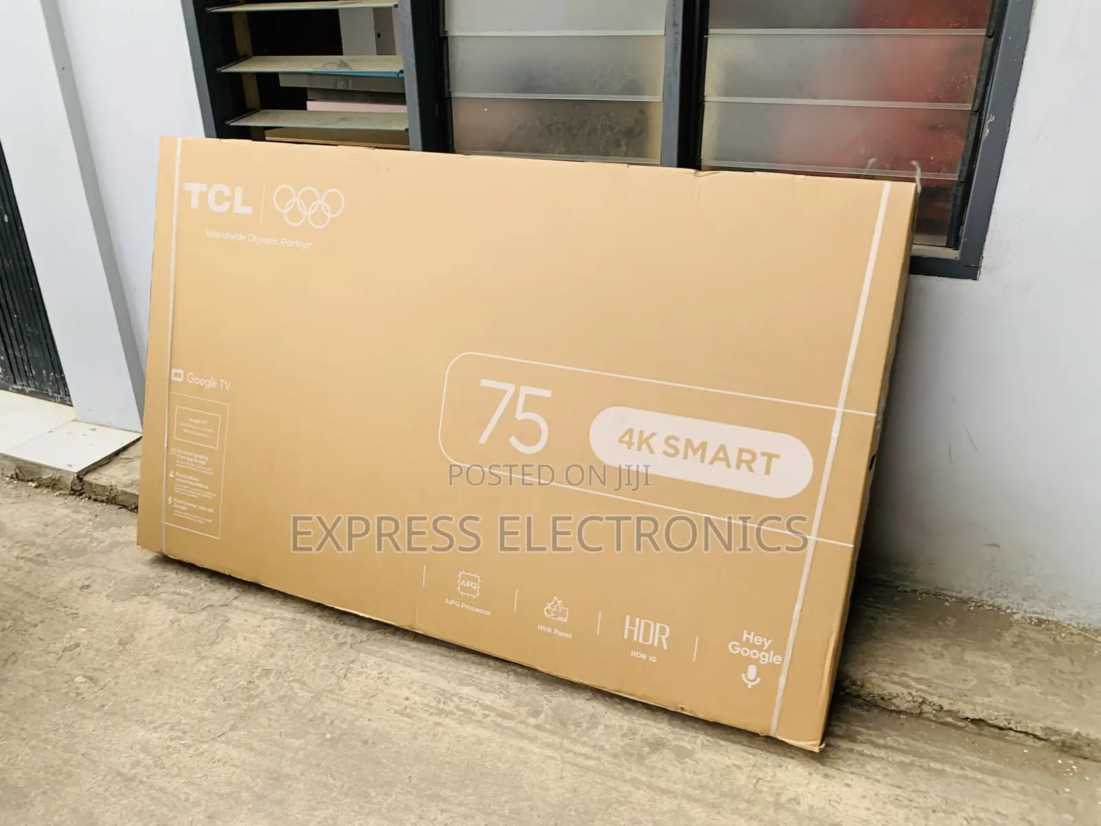 Zealous Sleek TCL 75'' Uhd Led 75p6k Smart Android Television