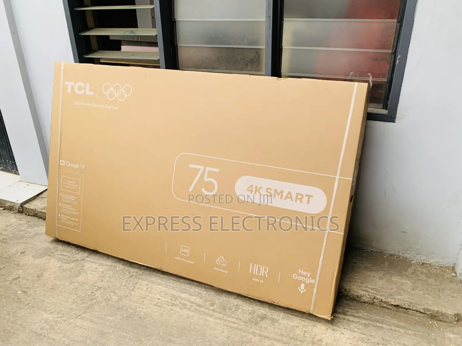 Zealous Sleek TCL 75'' Uhd Led 75p6k Smart Android Television
