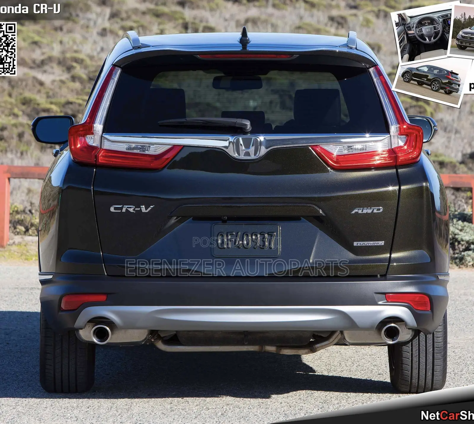 Honda CRV CR-V Rear Back Bumper Complete 2017 2018 2019