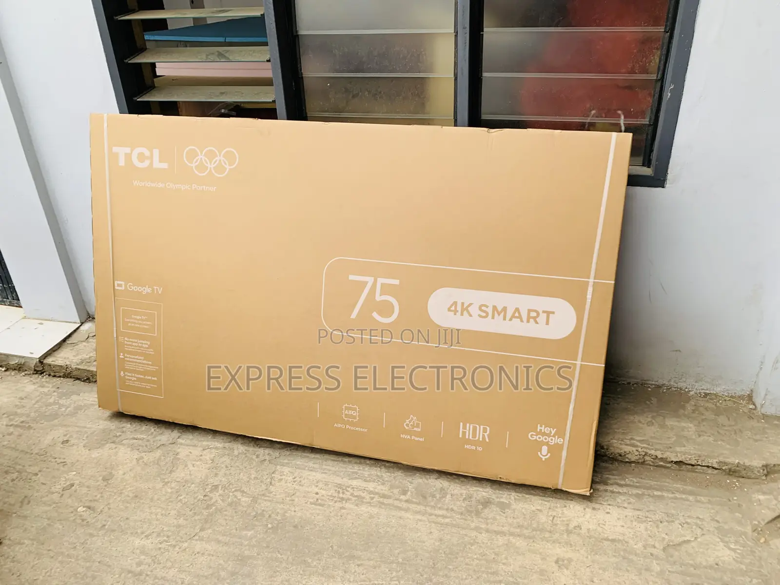 Text Us for TCL 75'' Uhd Led 75p6k Smart Android TV Glossy Display