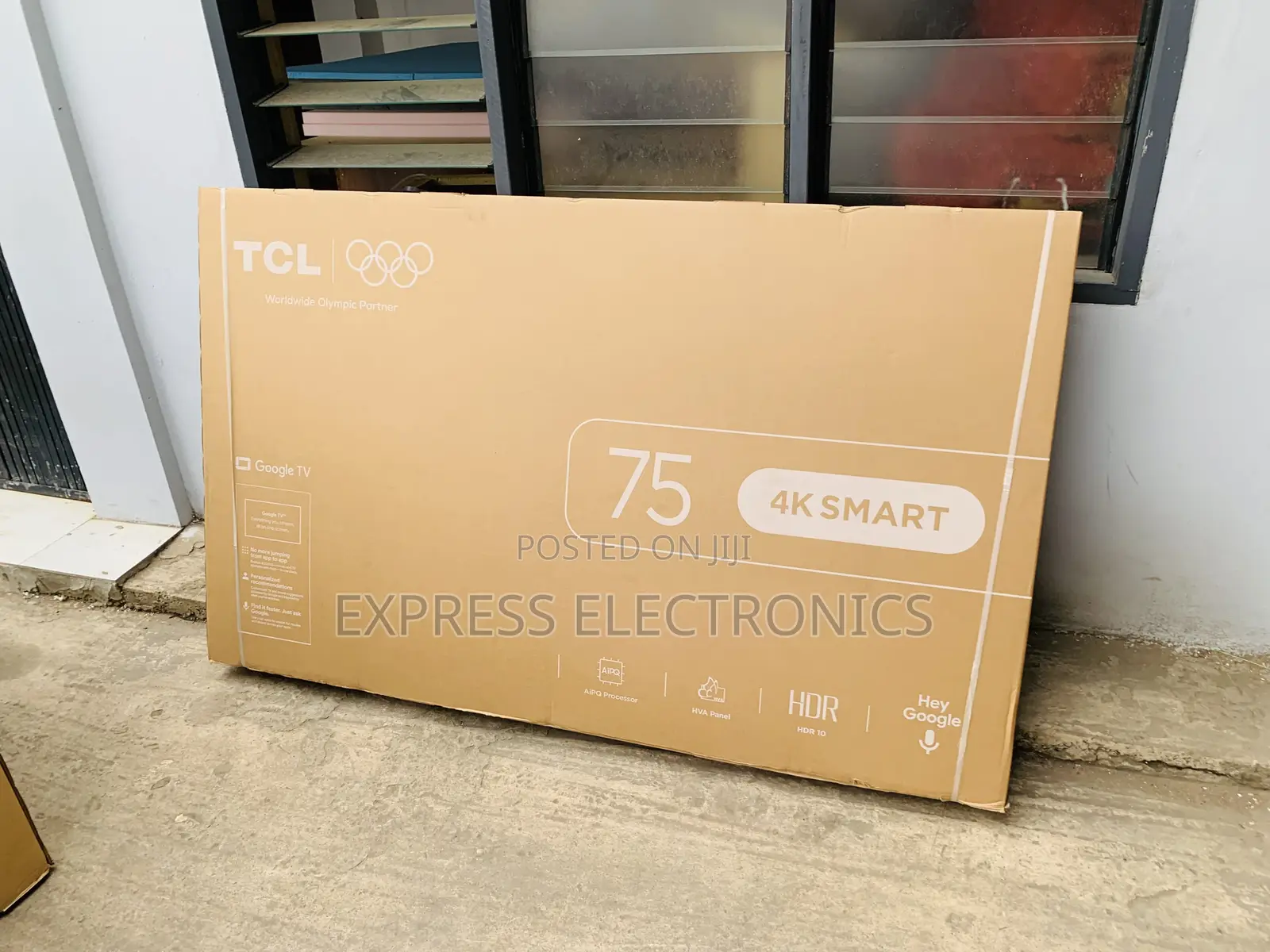 Text Us for TCL 75'' Uhd Led 75p6k Smart Android TV Glossy Display