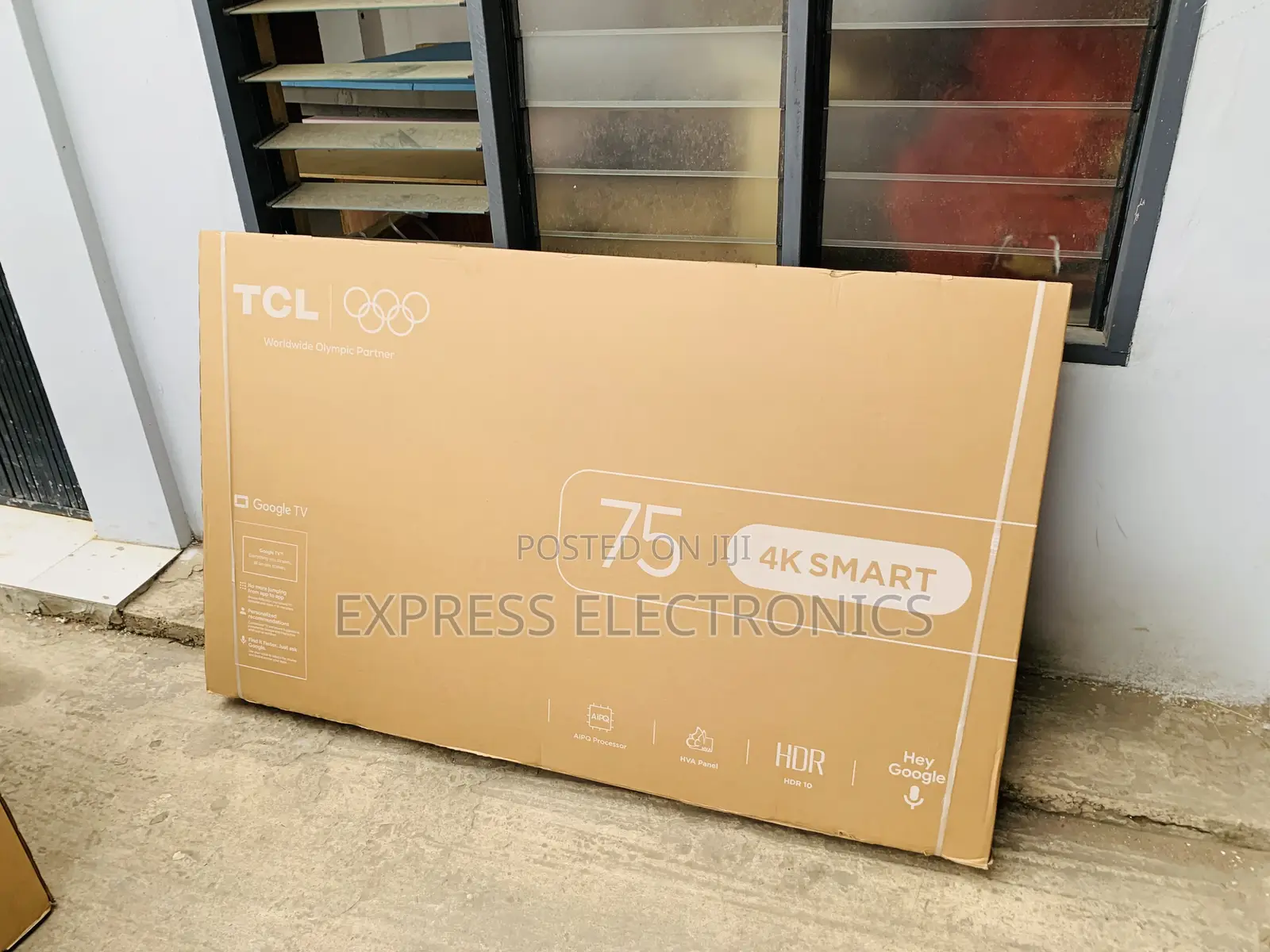 Get a New Slim Glossy TCL 75'' Uhd Led 75p6k Smart Android