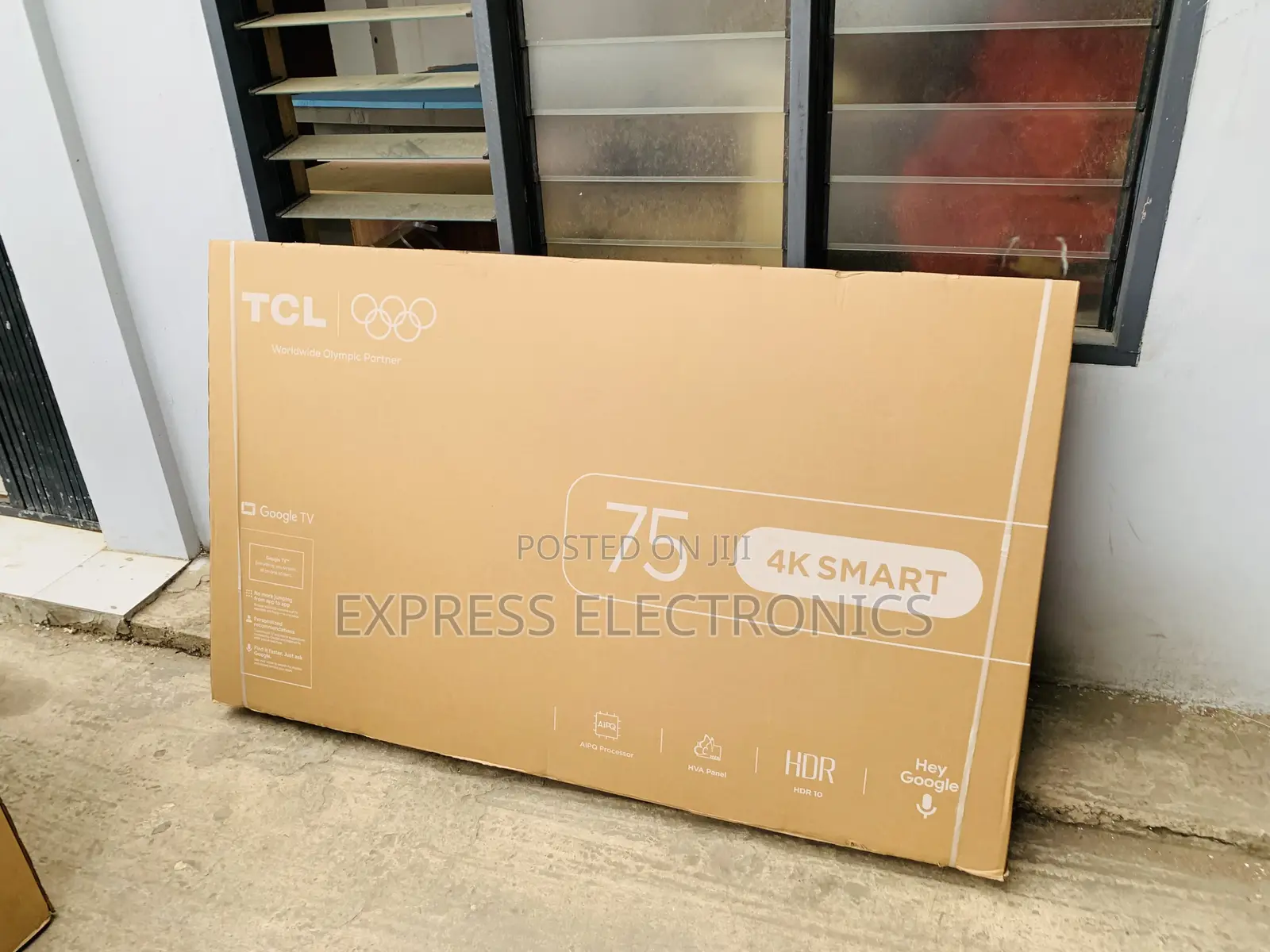 Get a New Slim Glossy TCL 75'' Uhd Led 75p6k Smart Android
