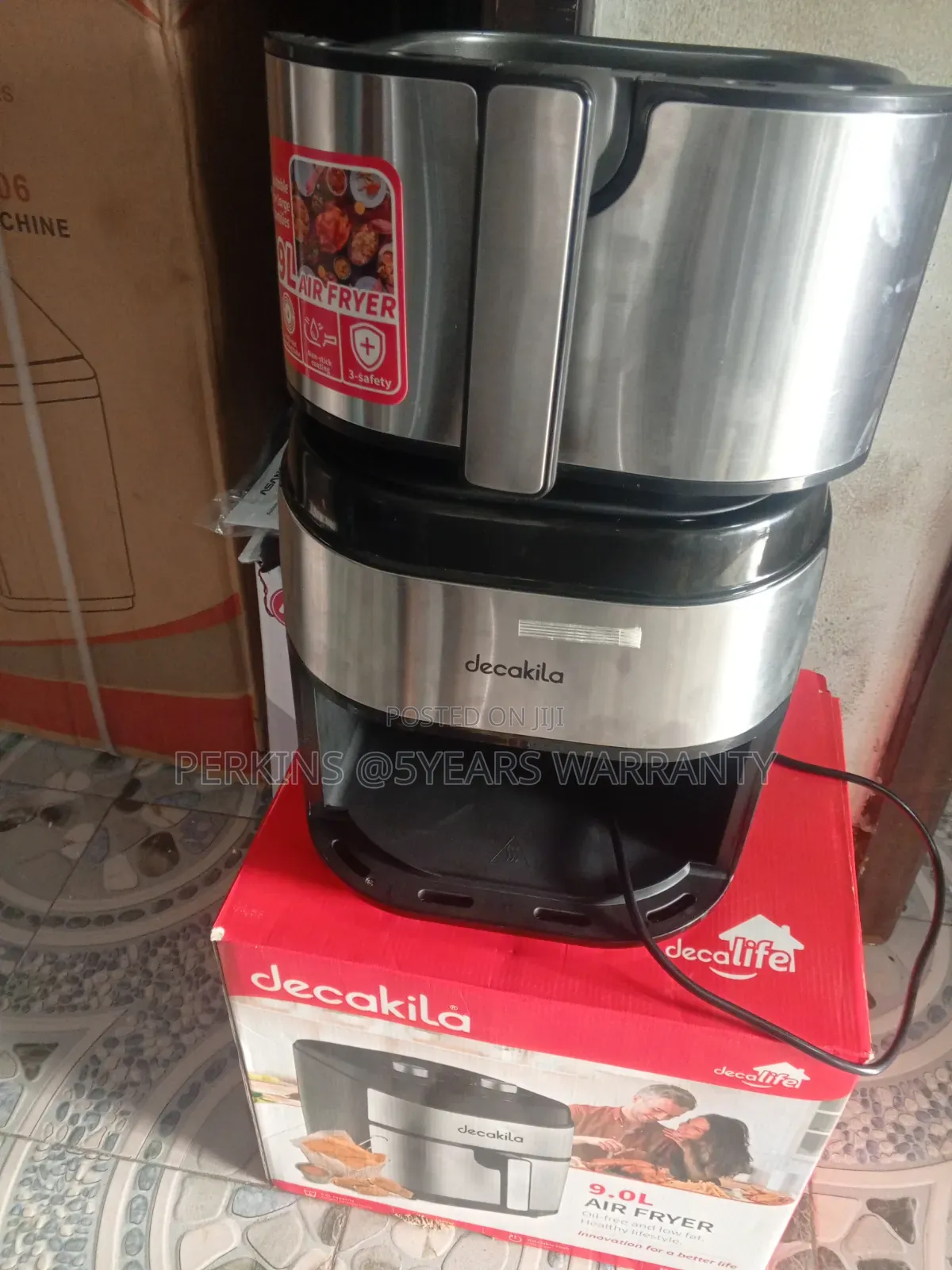 Easier Cooking Decakila Air Fryer 9L Air Fryer