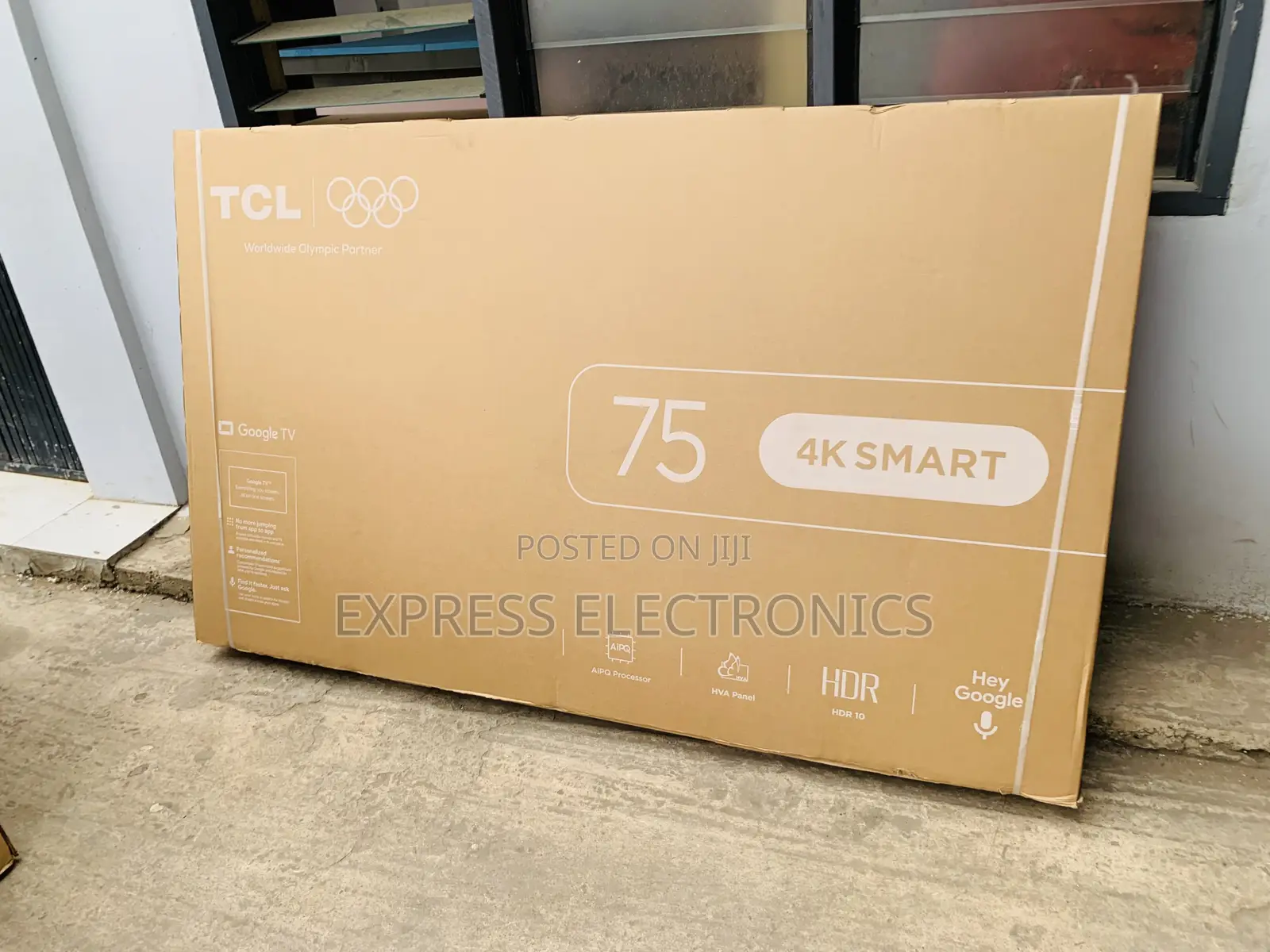 Ultra High Display Glossy TCL 75'' Uhd Led 75p6k Smart Android