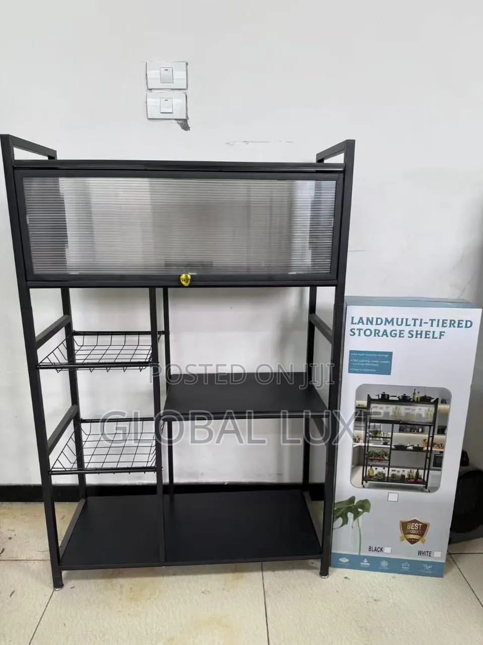Kitchen Storage Rack – Multi-Purpose Kitchen Organizer