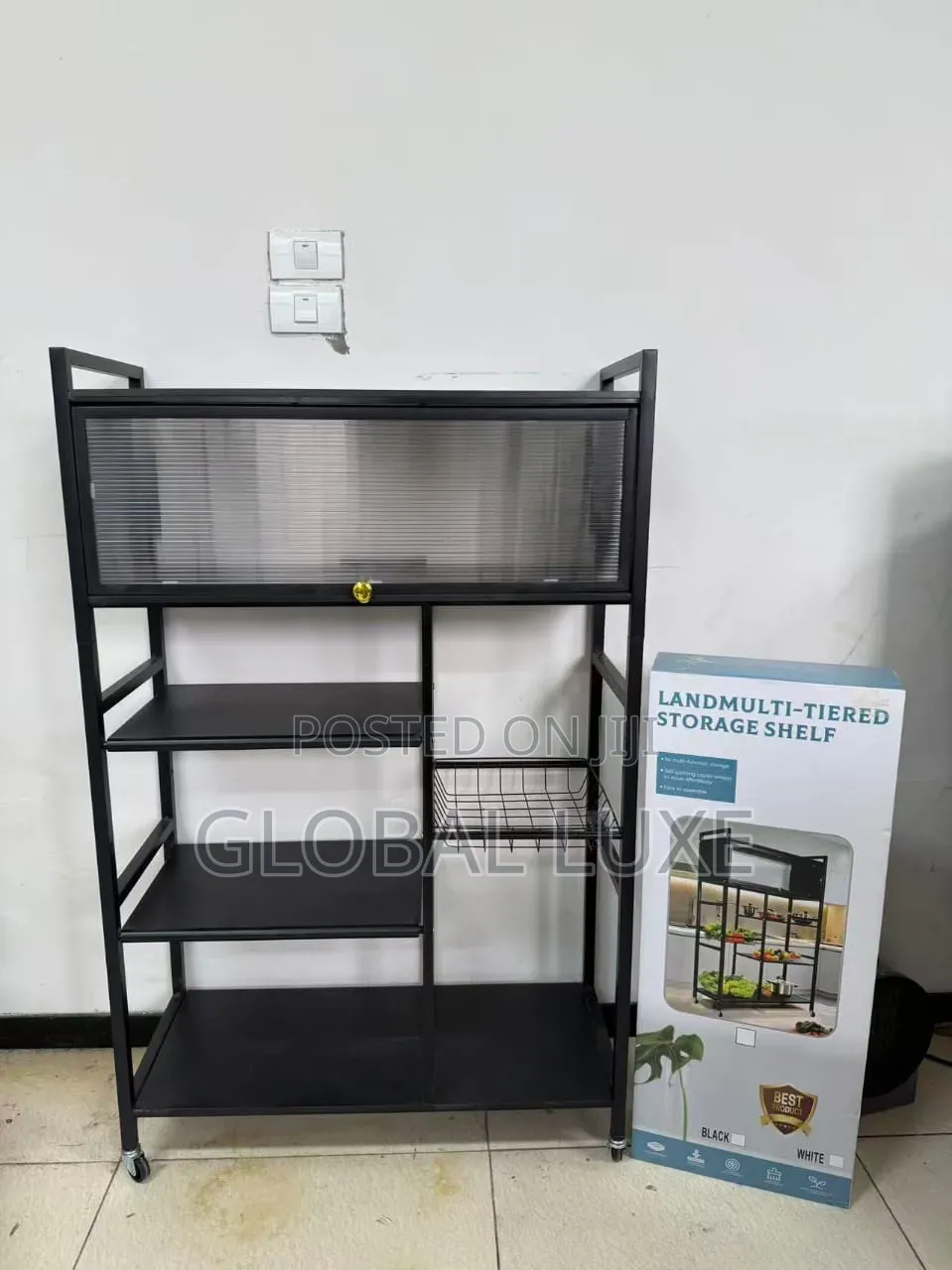 Kitchen Storage Rack – Multi-Purpose Kitchen Organizer