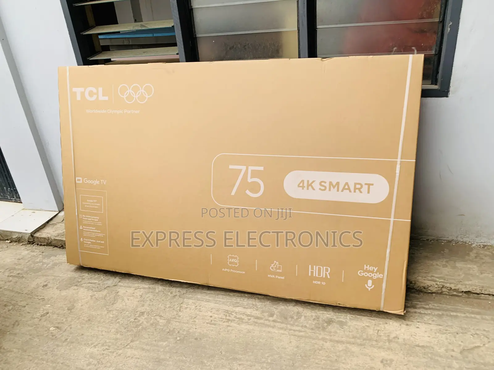 High Contrast Display TCL 75'' Uhd Led 75p6k Smart Android