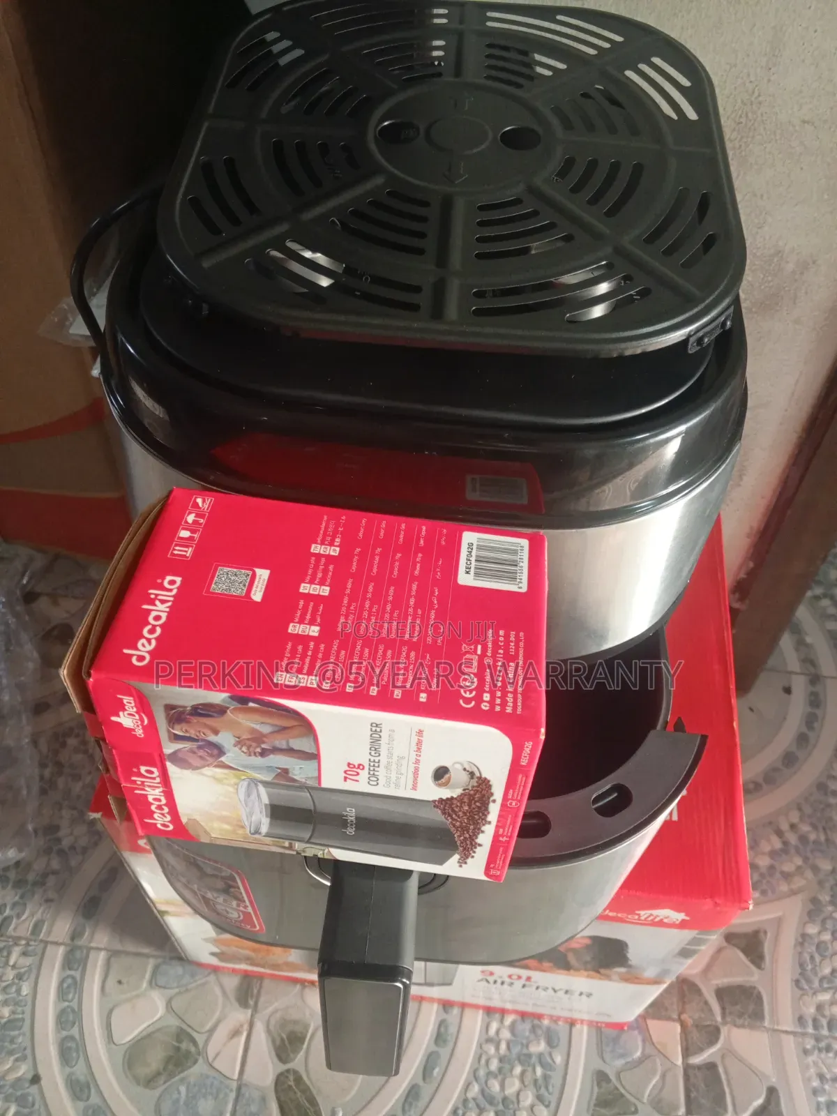Quick Frying Decakila Air Fryer 9L Air Fryer