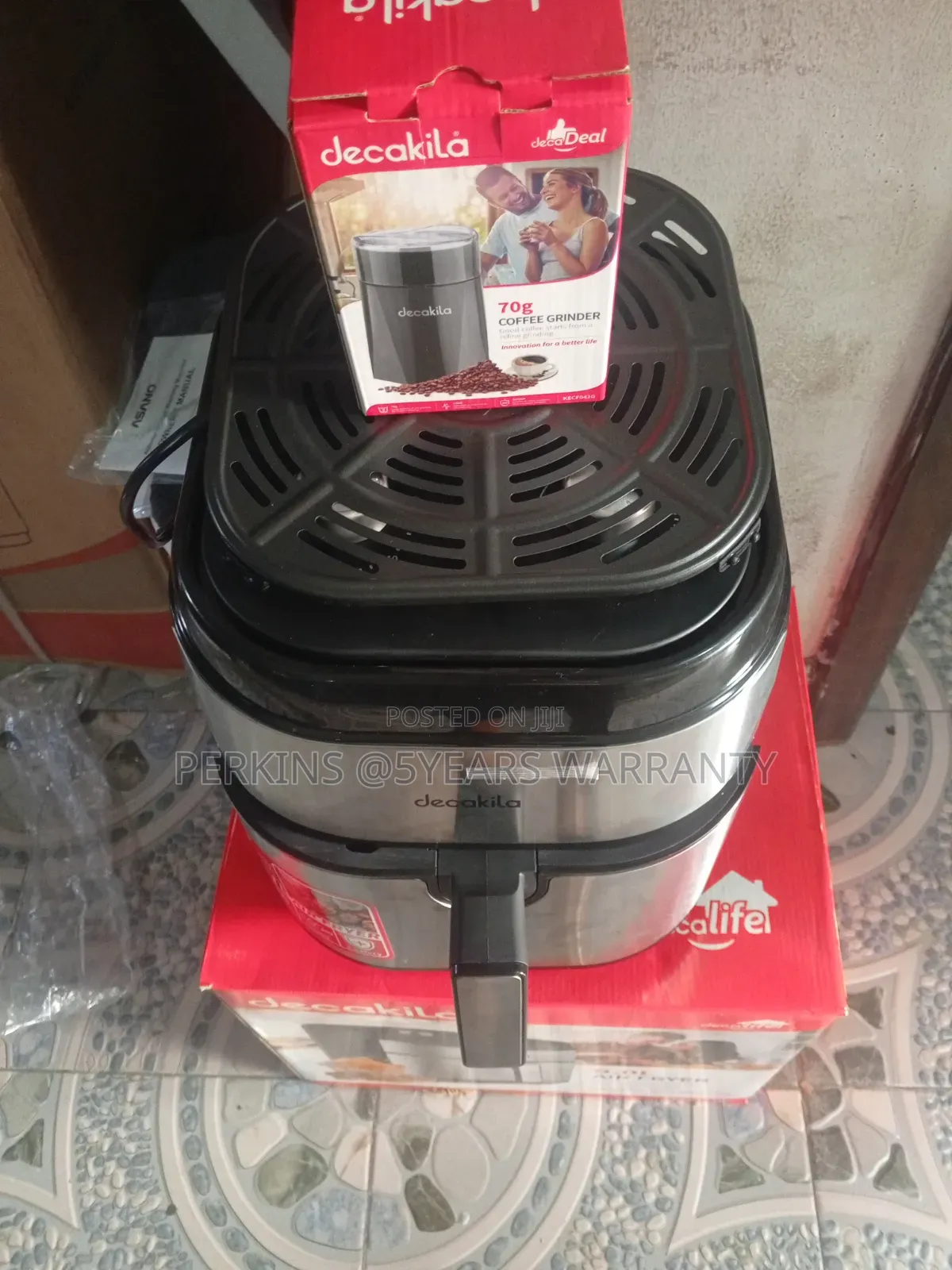 Quick Frying Decakila Air Fryer 9L Air Fryer