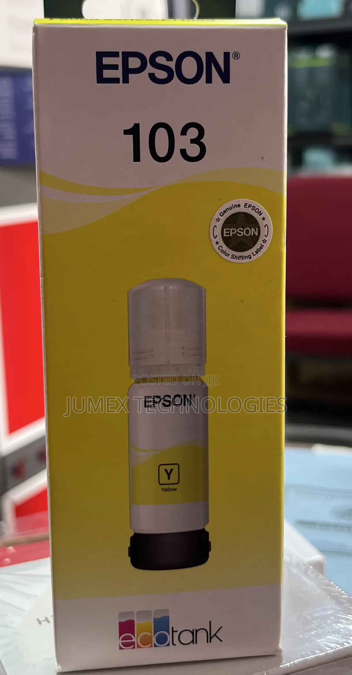 EPSON 103 Ink Yellow ECOTANK
