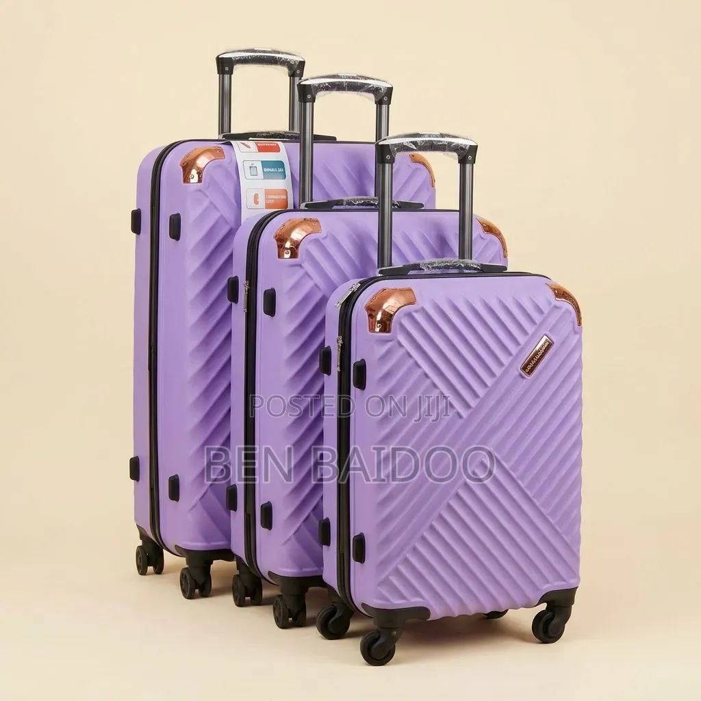 Plastic Travelling Bags 3in1 (Perfect Traveling Trio)