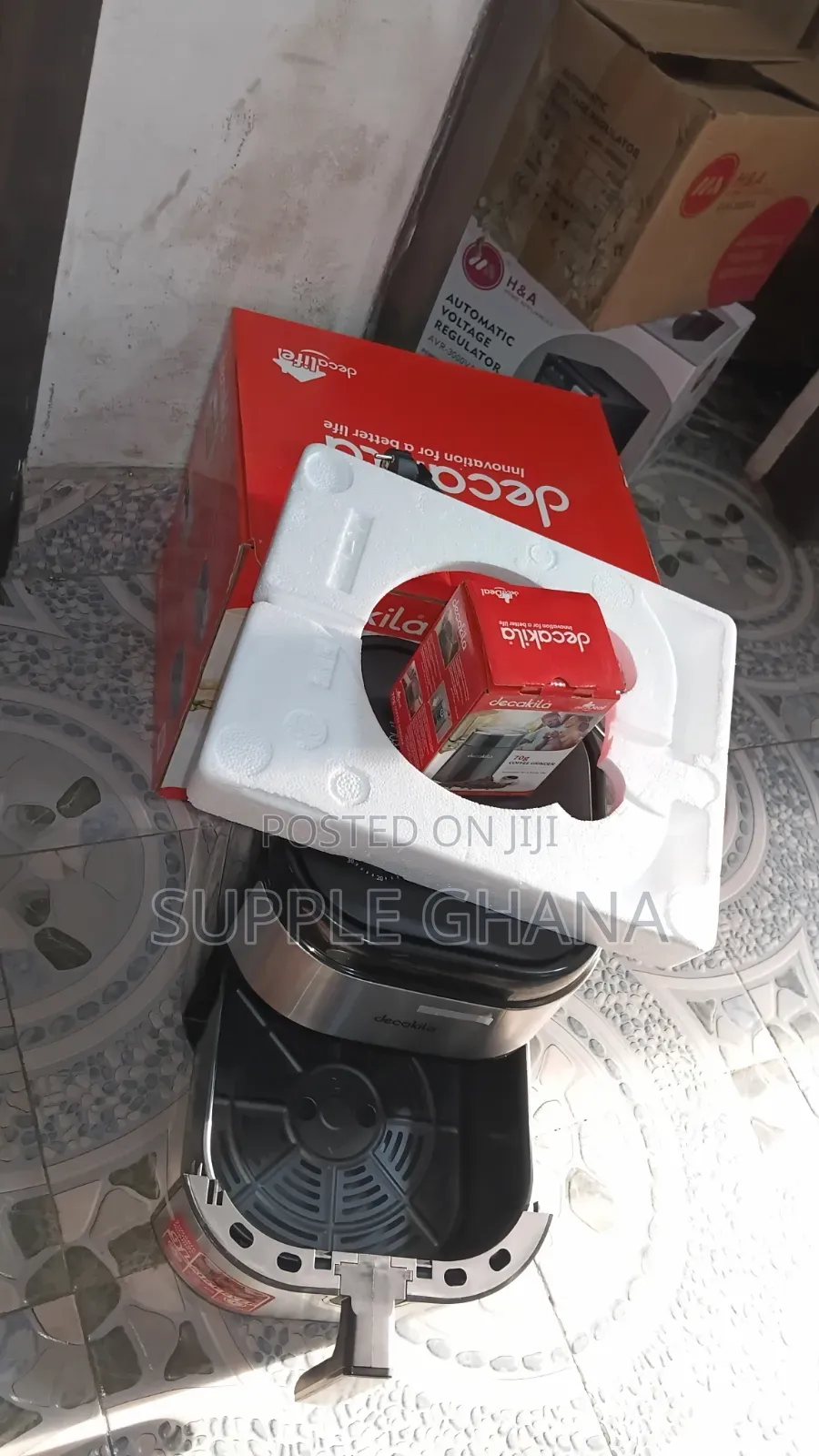Smart Choice 9.0L Decakila Air Fryer Plus Free Coffee Grinder