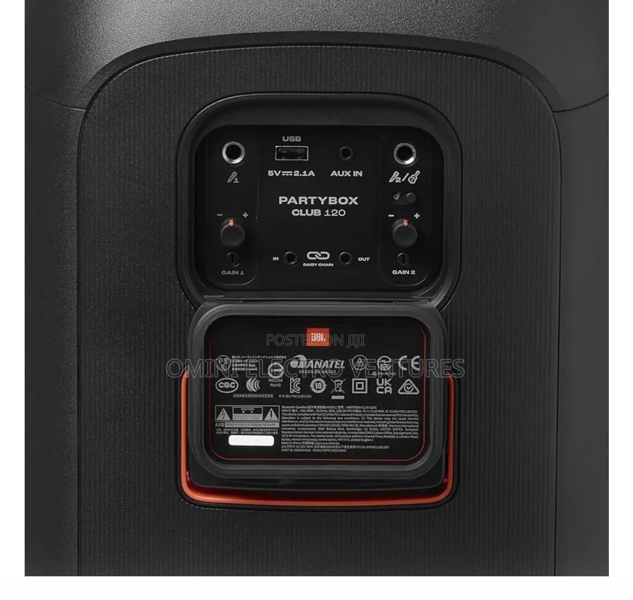 Immersive JBL PARTYBOX 120 With Mic