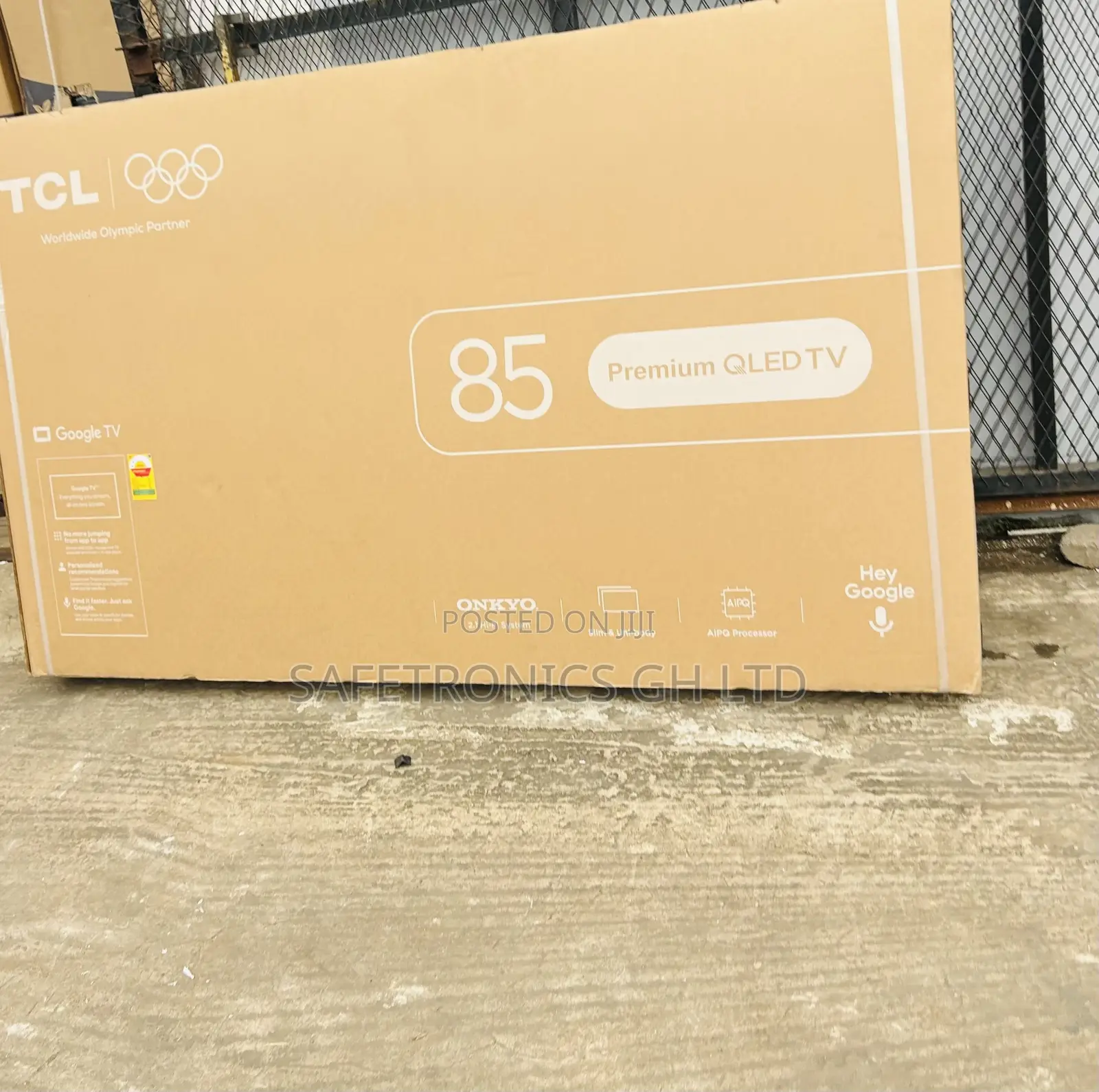 Reliable and Affordable Qled 85P7L Sleek Uhd TCL Smart TV