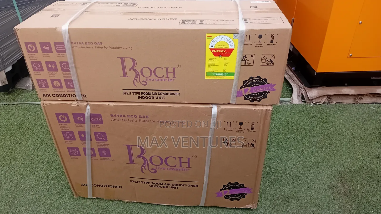 Roch 1.5HP AC – Beat the Ghana Heat With Reliable Cooling