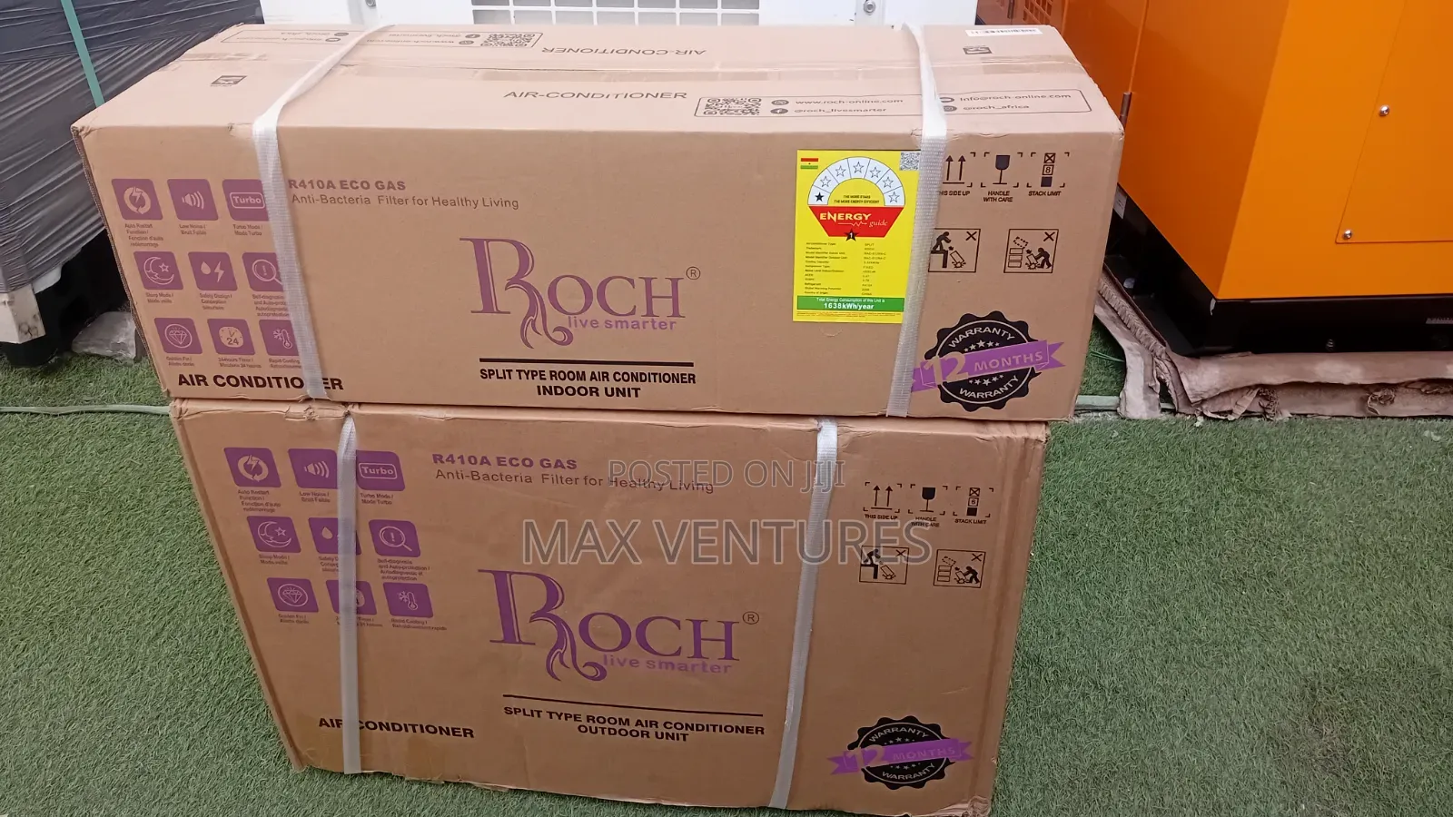 Roch 1.5HP AC – Beat the Ghana Heat With Reliable Cooling