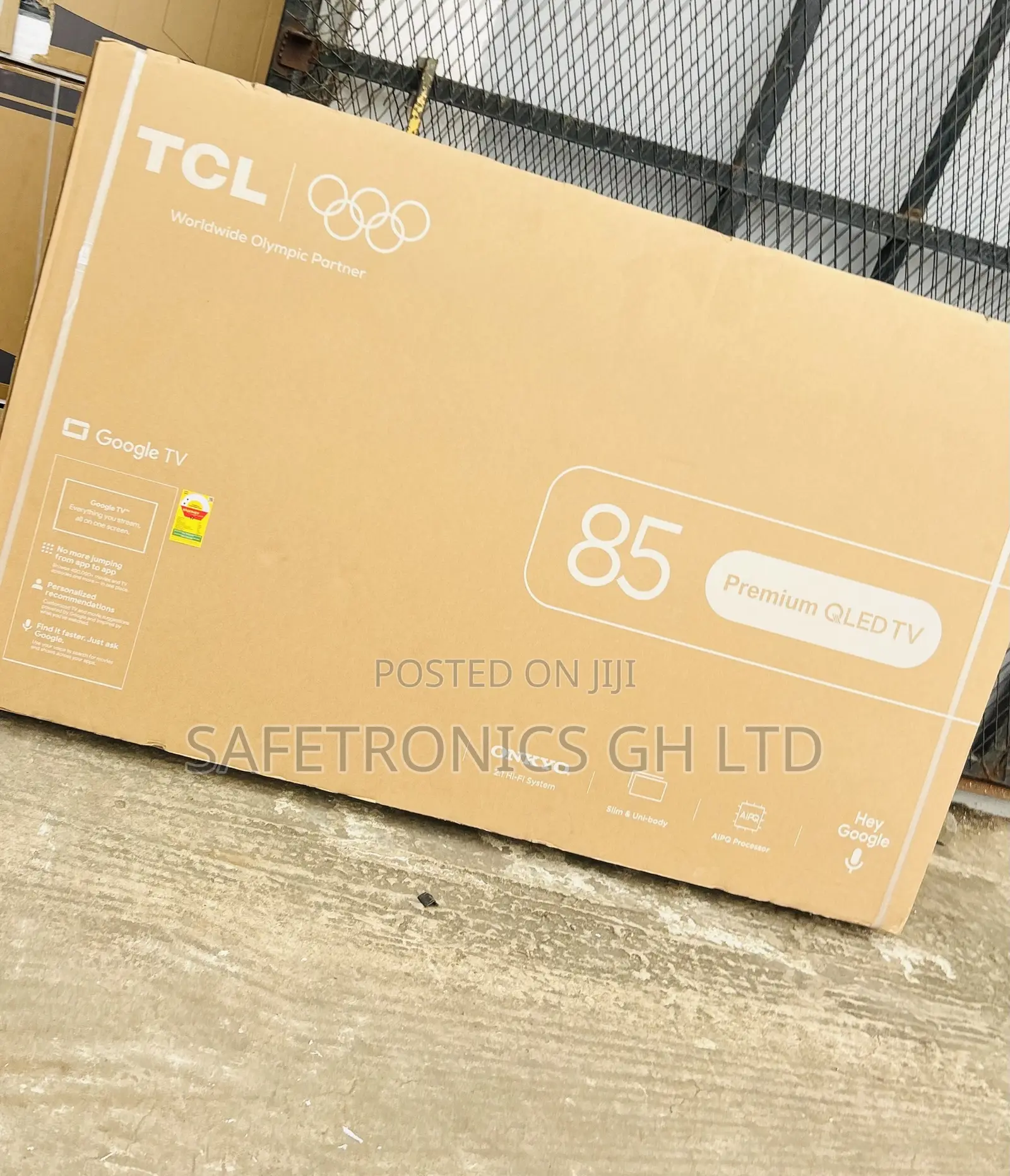 Super Lovely TCL 85'' Qled Pro 85p7l Smart Android Television
