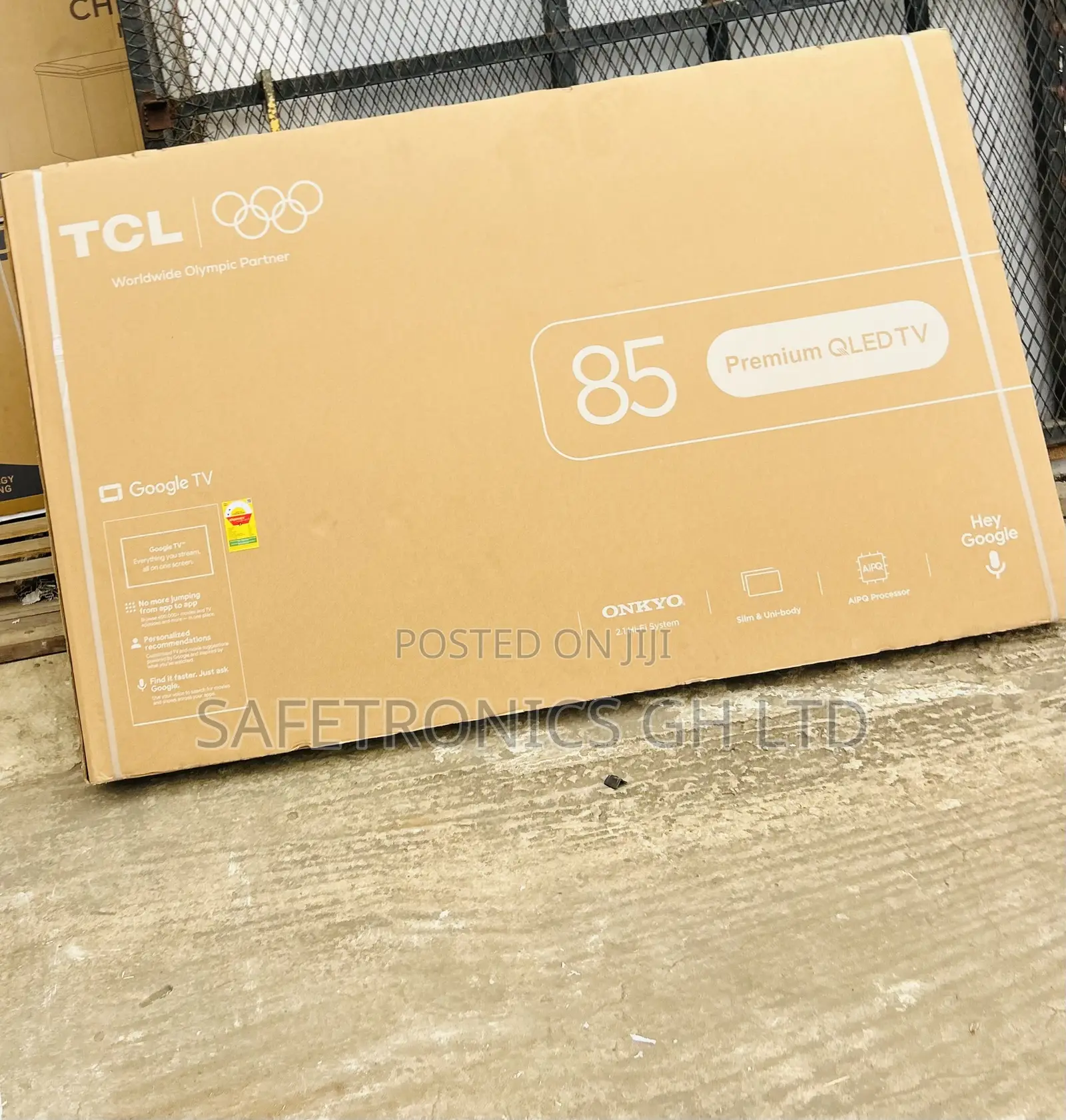 Super Lovely TCL 85'' Qled Pro 85p7l Smart Android Television