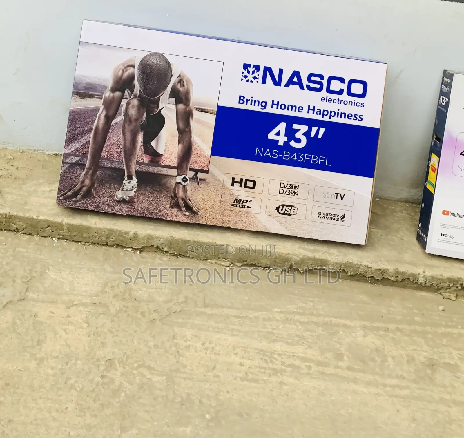 Newly in Stock Nasco 43′′ LED Digital Satellite Television