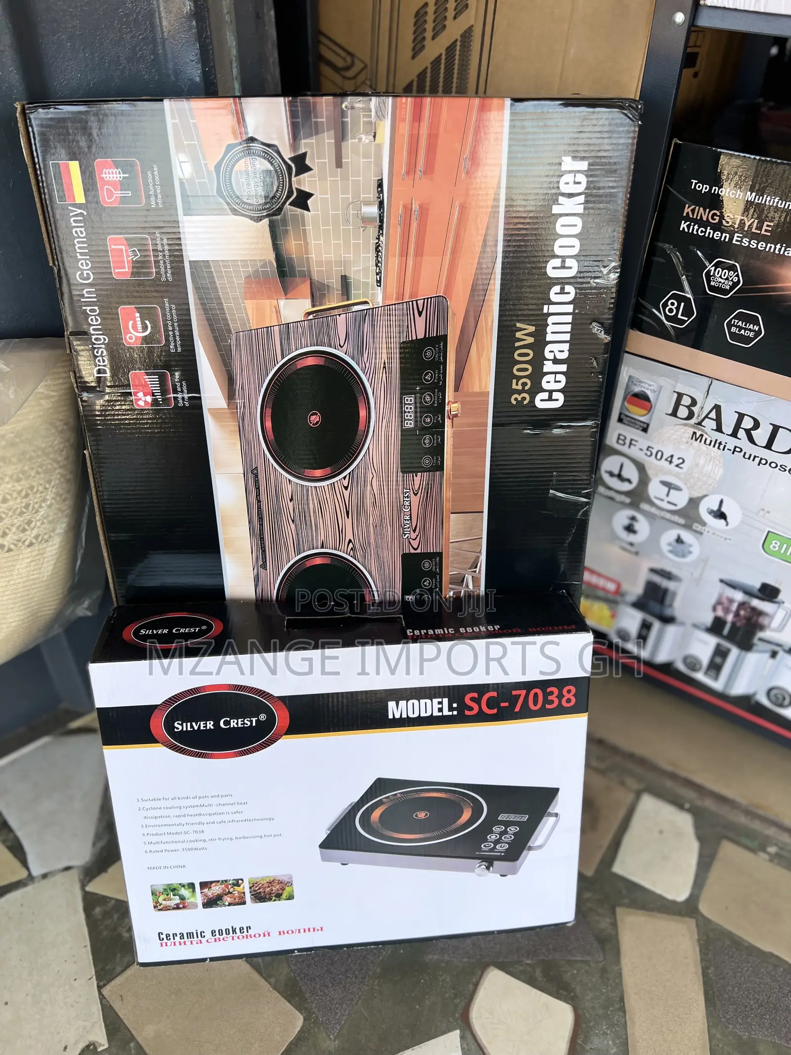 Single Burner Infrared Induction Ceramic Electric Stove