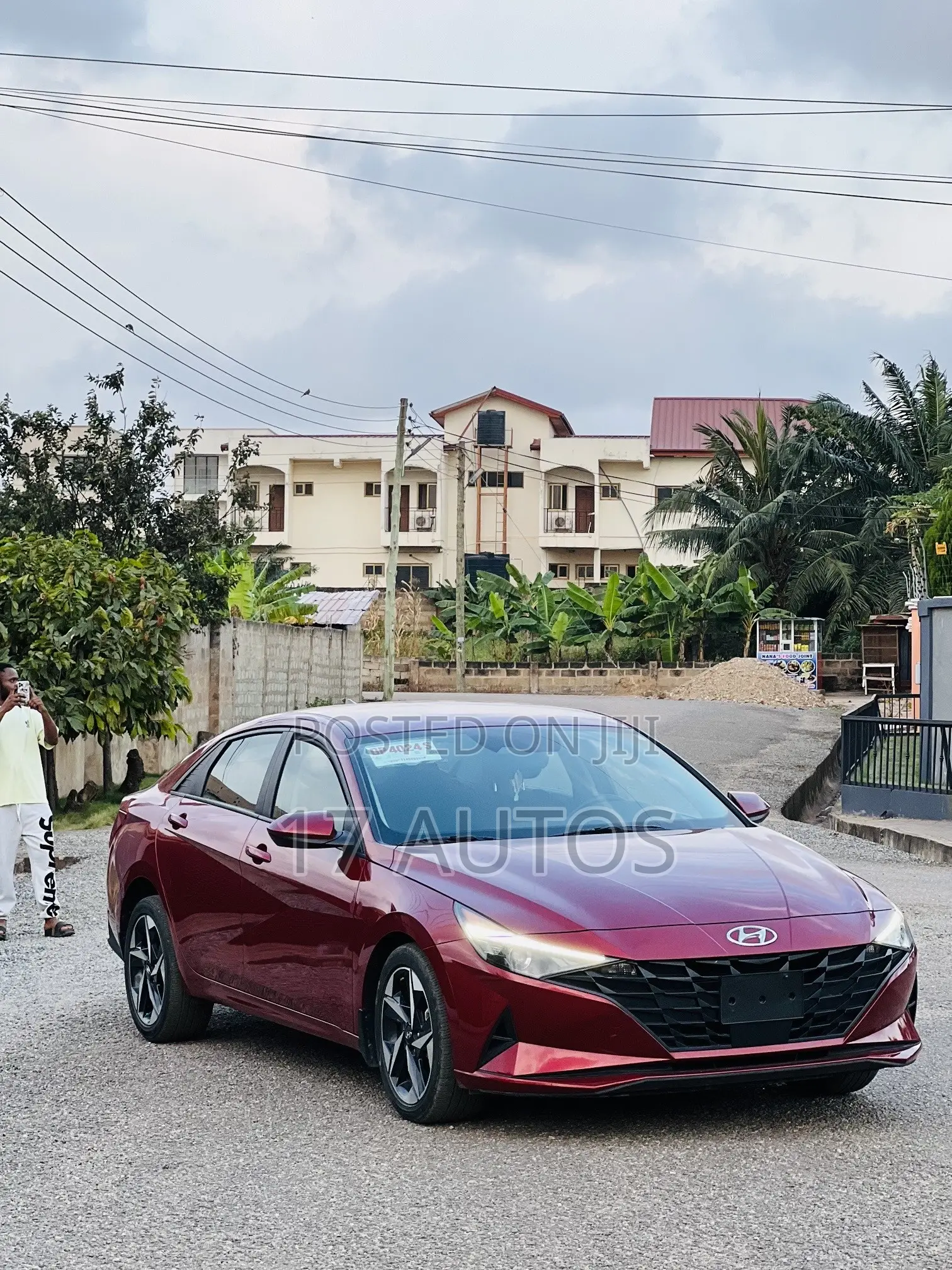 Hyundai Elantra Limited 2023 Red