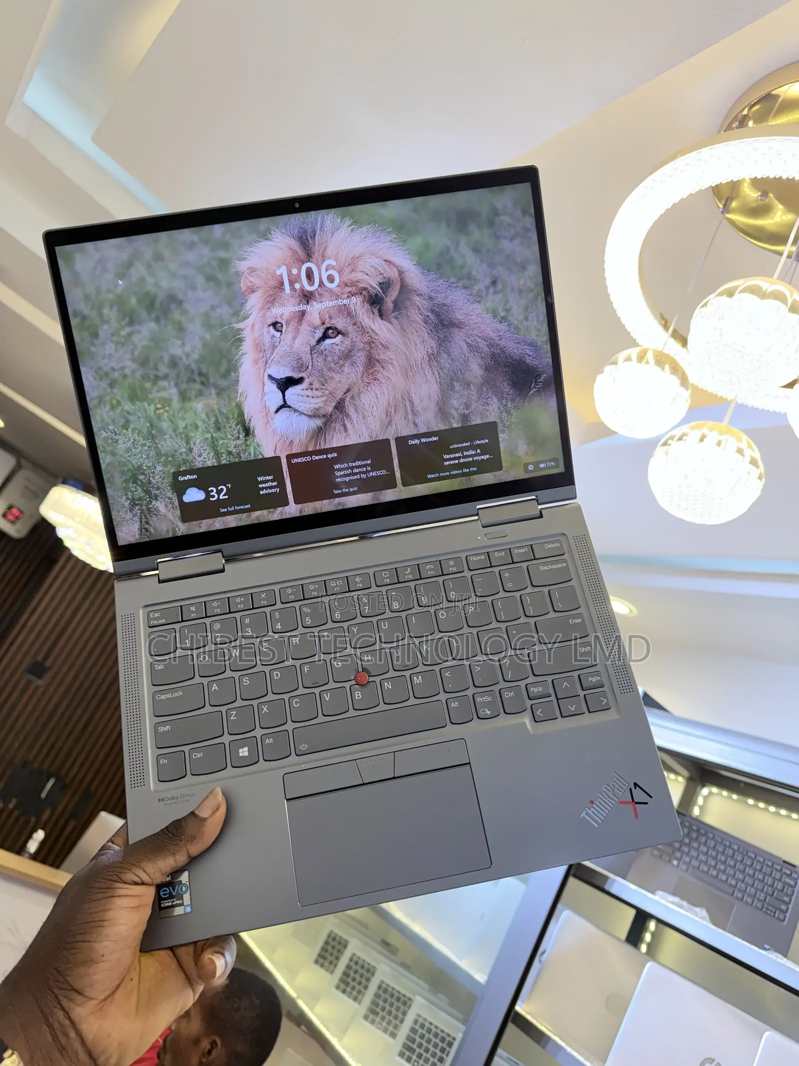 Laptop Lenovo ThinkPad X1 Yoga 16GB Intel Core i5 SSD 512GB