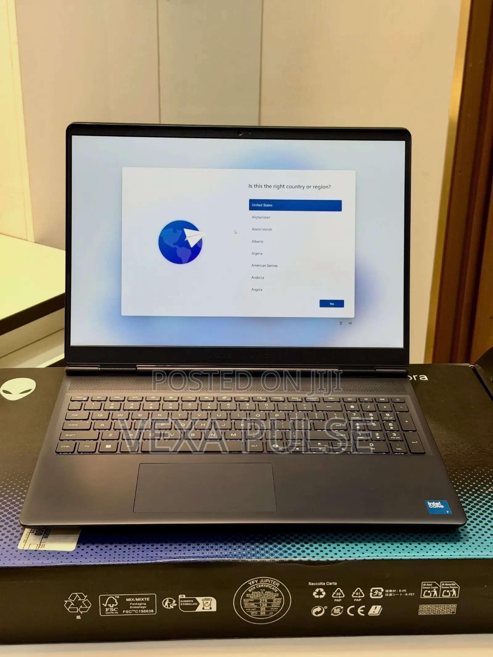 Laptop Alienware 16 Aurora 16GB Intel Core 7 SSD 1T