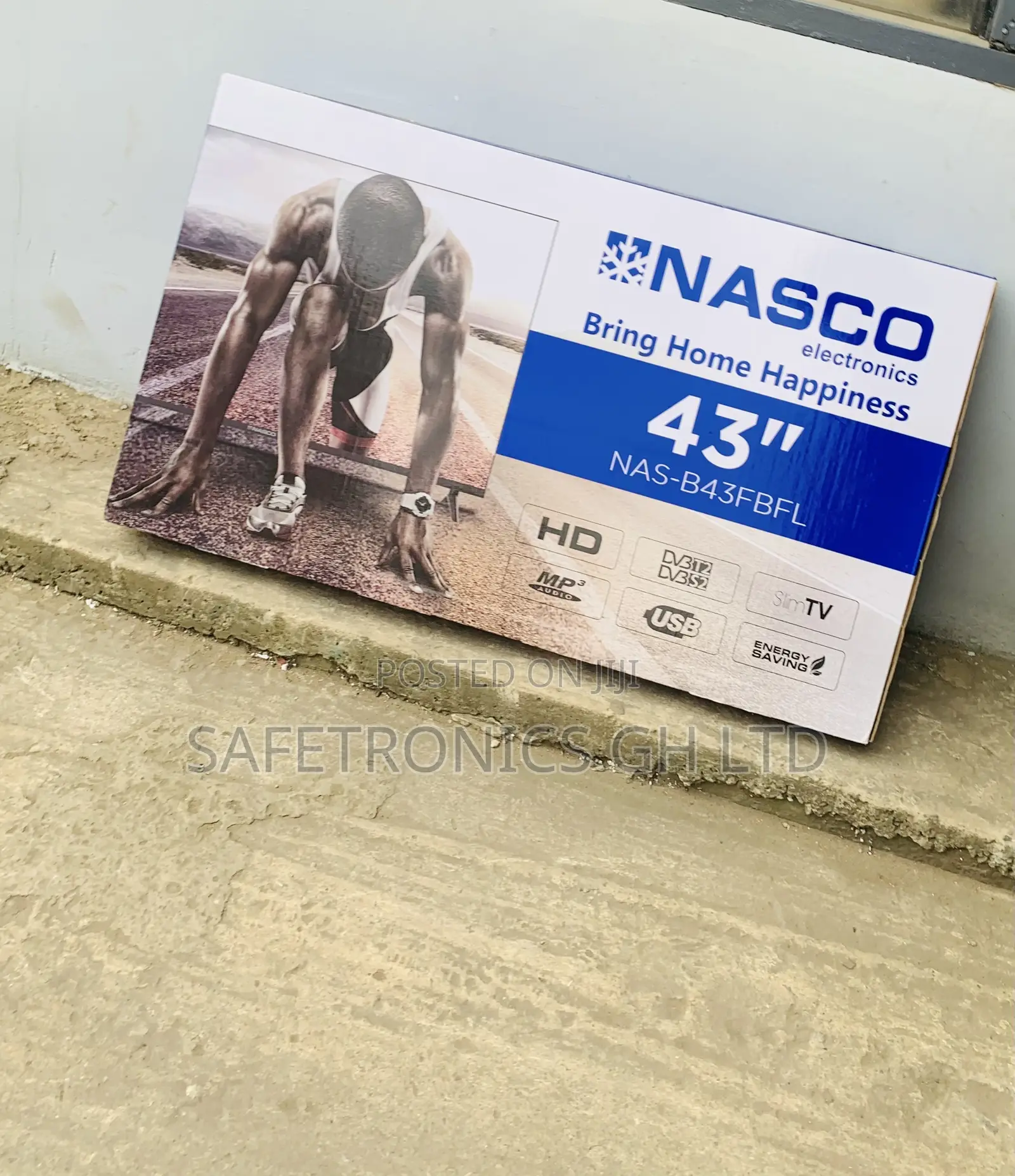 Enjoy Great Content Nasco 43 Inch Digital Satellite Led TV