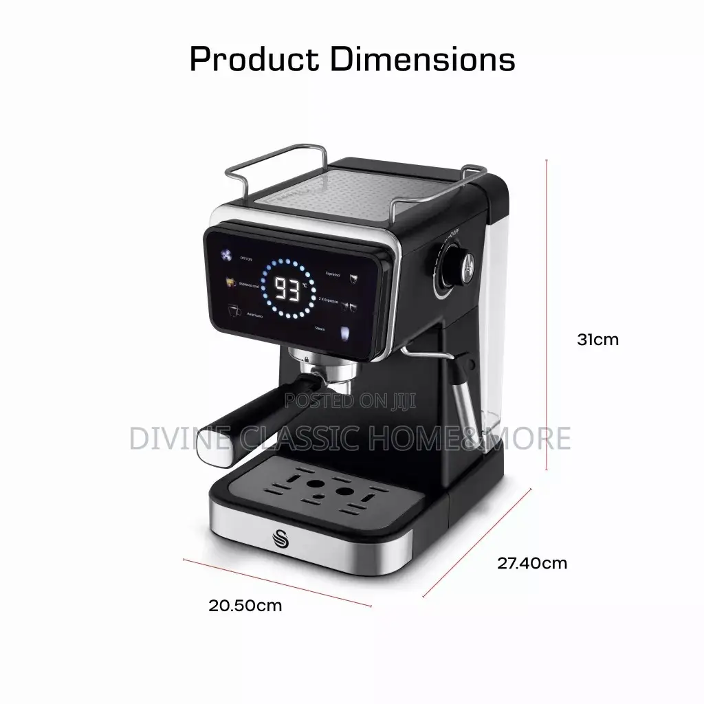 Swan Pump Espresso Digital Coffee Machine
