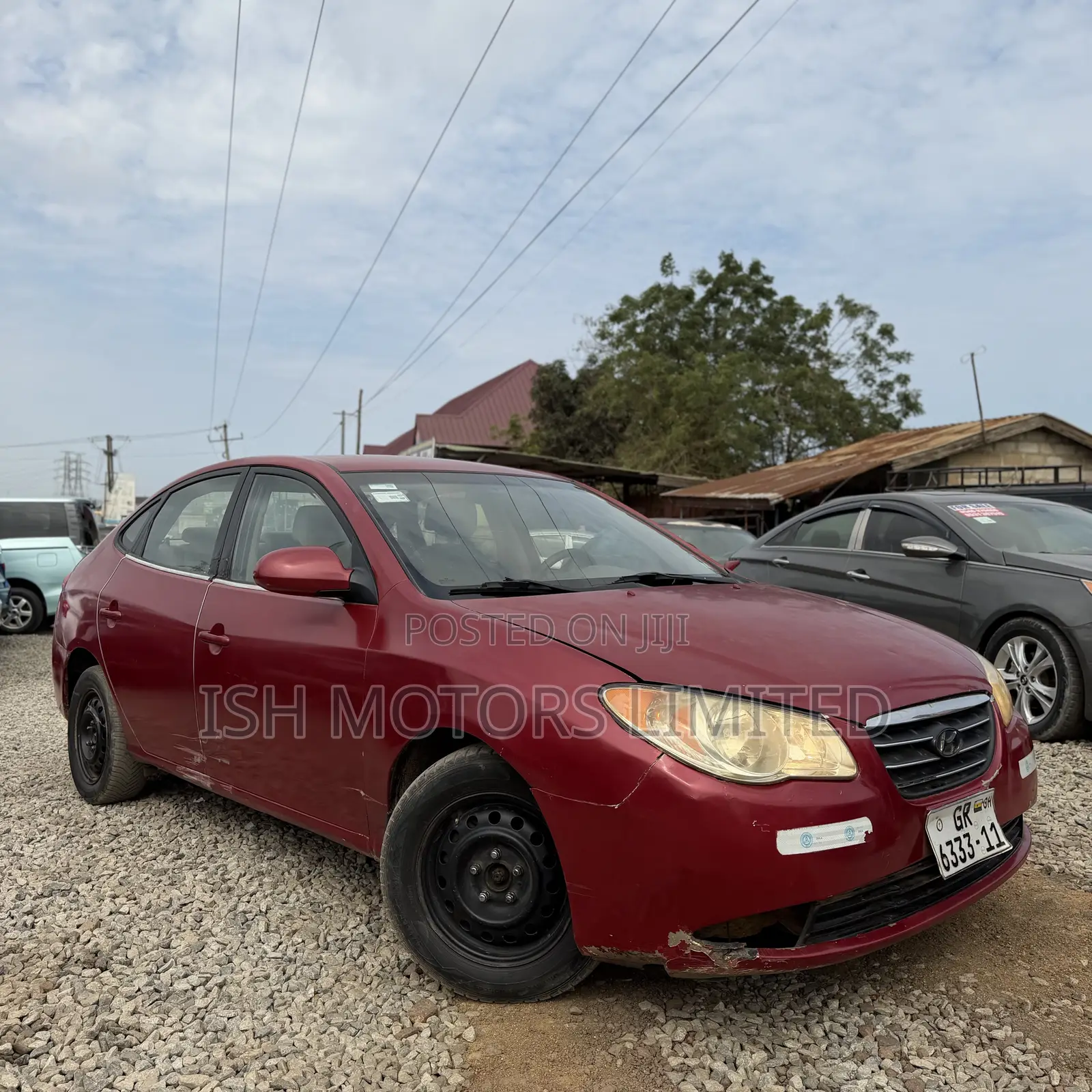 Hyundai Elantra Blue 2010 Red