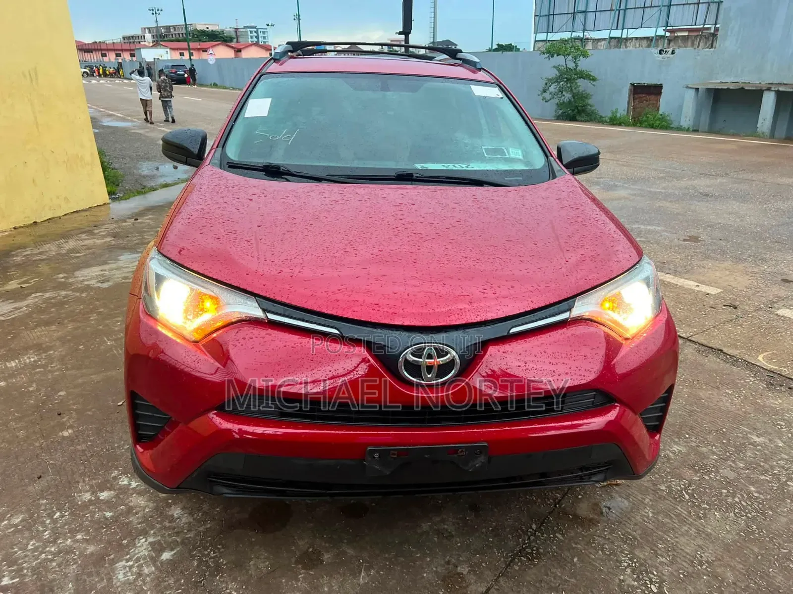 Toyota RAV4 LE AWD (2.5L 4cyl 6A) 2017 Red