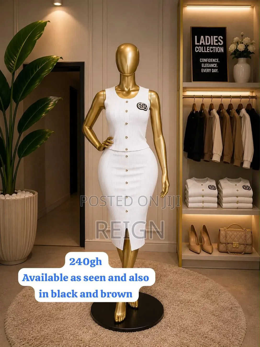 Ladies 2 Piece Dress