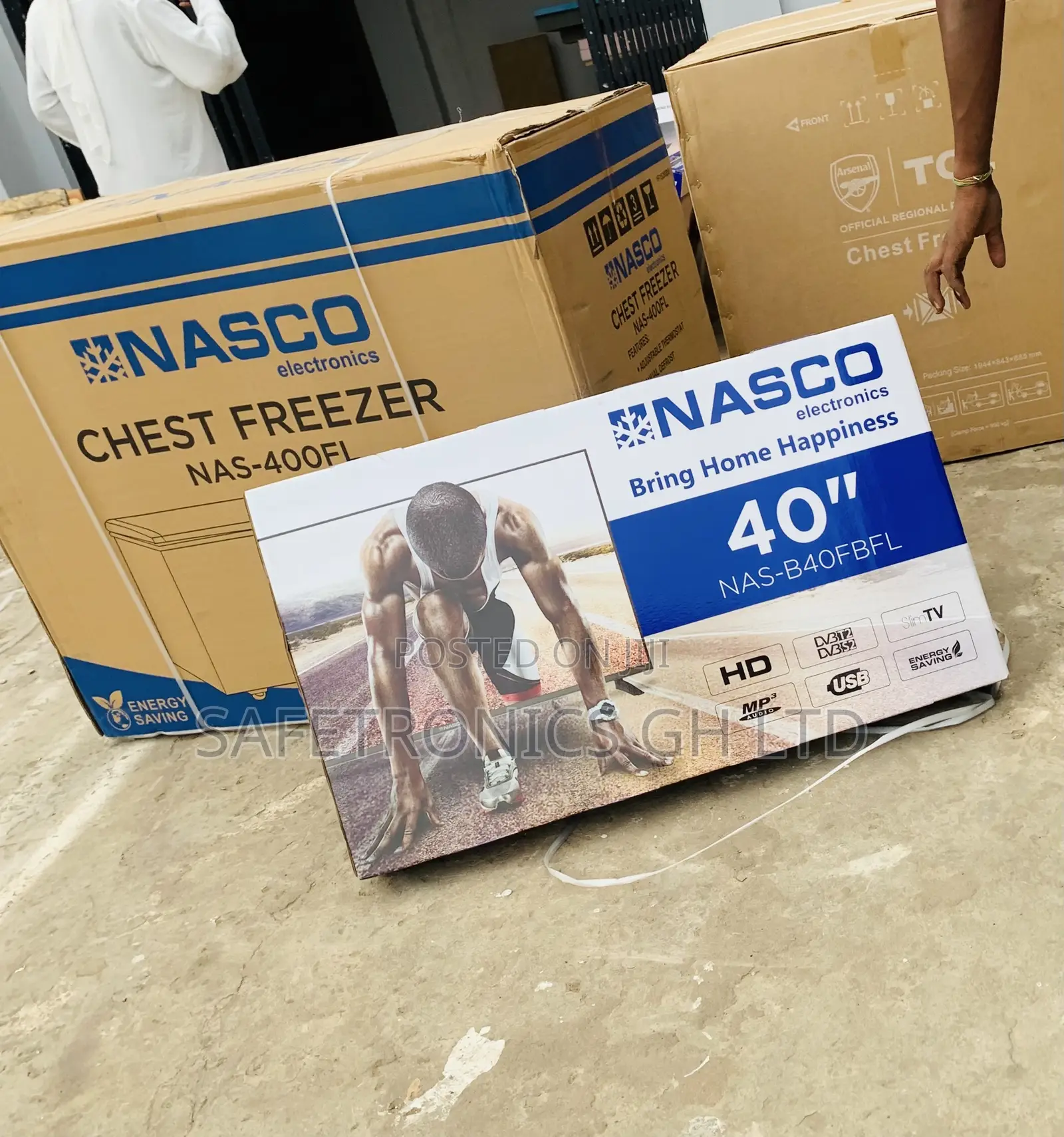 Newly Approved Led Sleek Nasco 40 Inch Digital Satellite TV