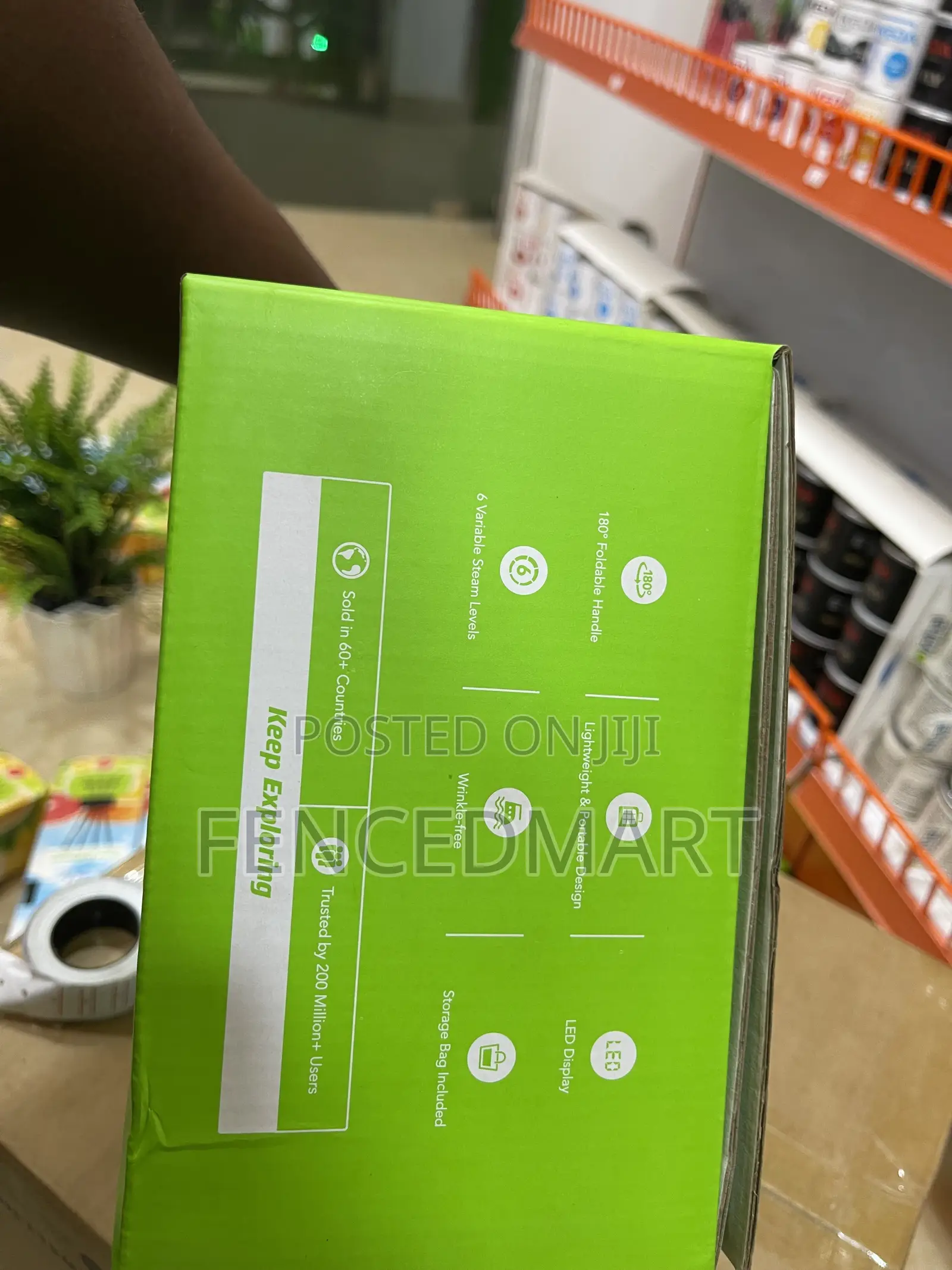 Oraimo SmartIron OEI-801A Steam Iron – Portable Foldable