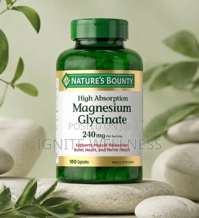 Nature's Bounty Magnesium Glycinate 240mg - 180 Capsules