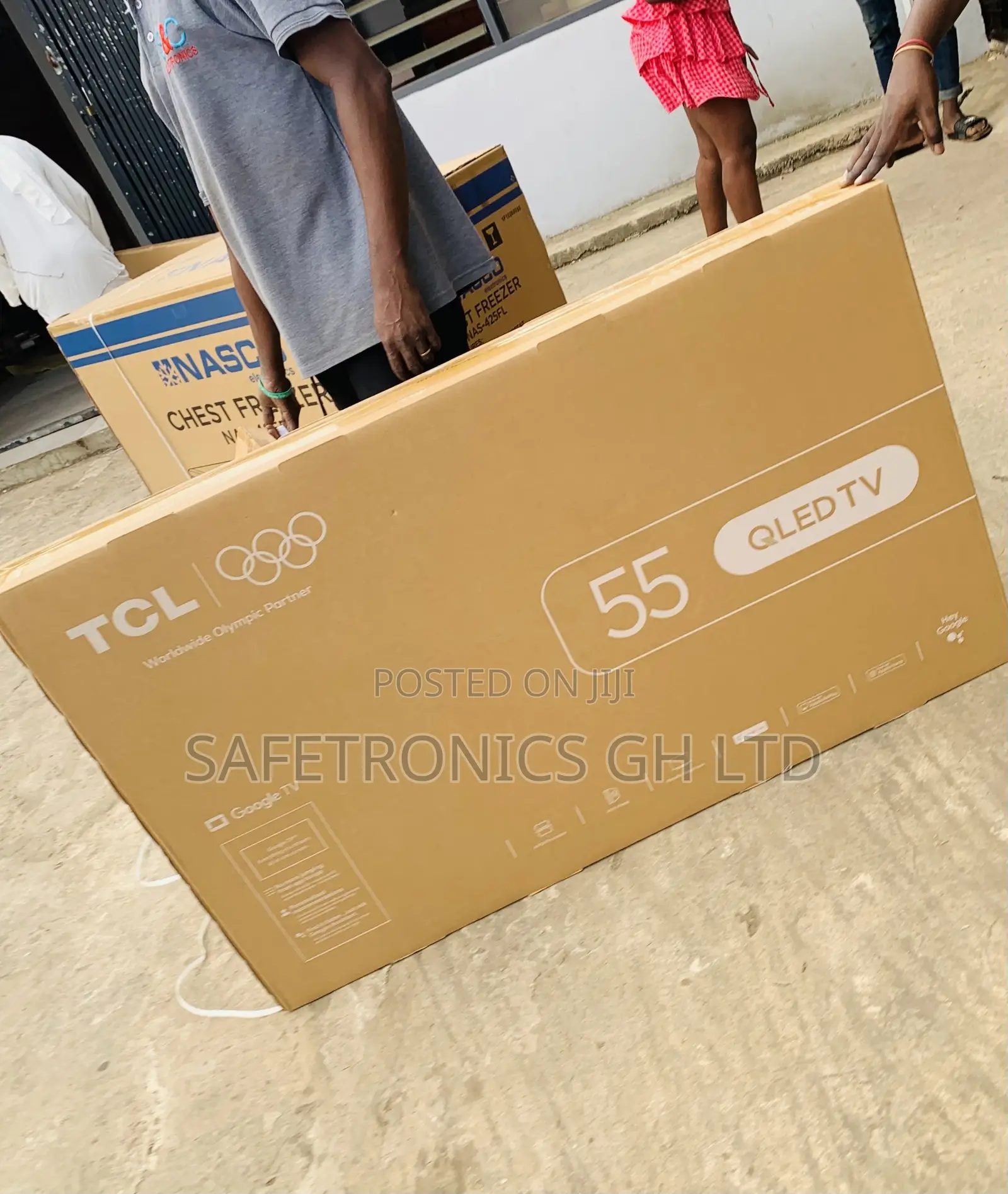 Newly in Stock TCL 55′′ QLED Smart Google TV 55C645