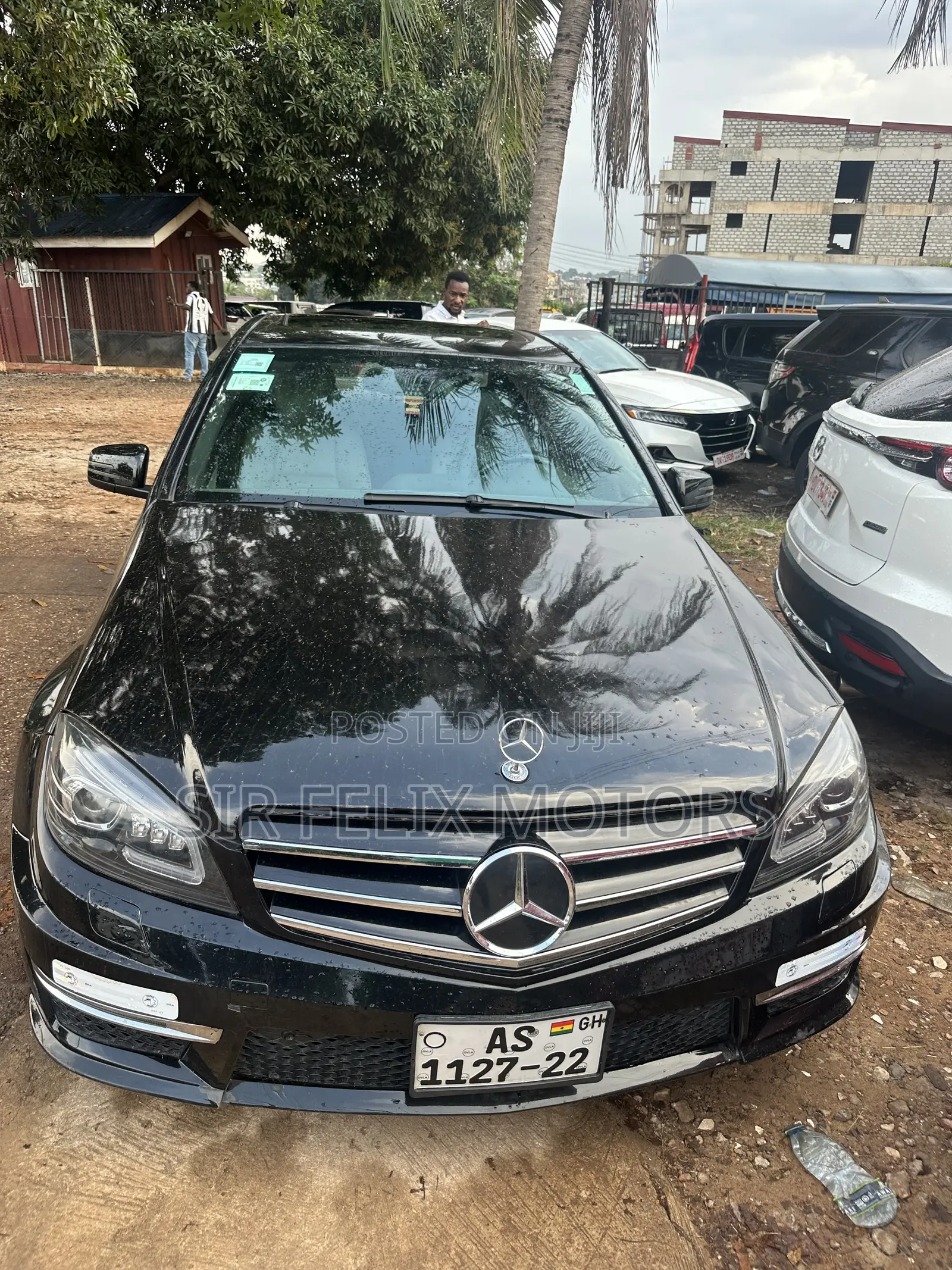 Mercedes-Benz C300 Sport 4Matic Sedan AWD (3.0L 6cyl 7A) 2012 Black