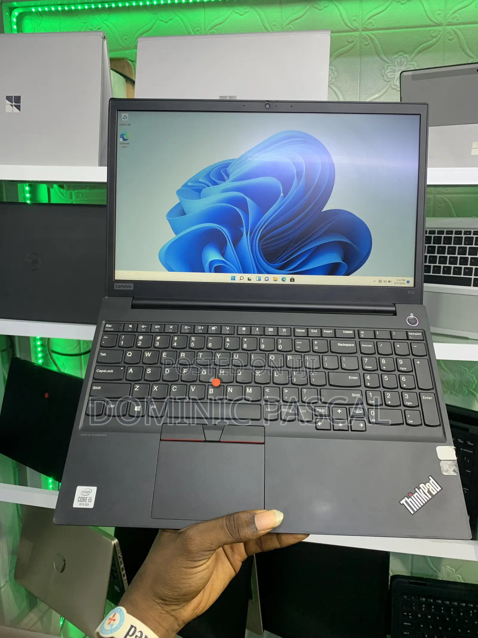 Laptop Lenovo ThinkPad E15 8GB Intel Core i5 SSD 256GB