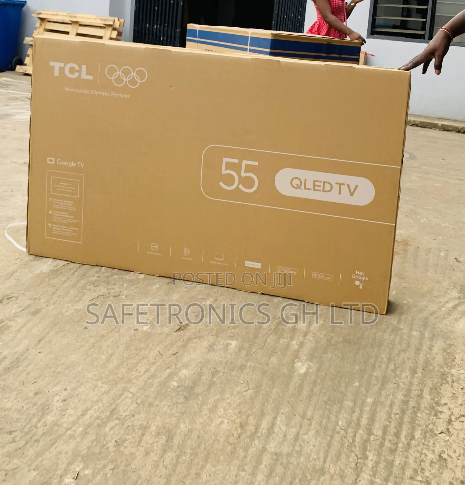 Newest Update TCL 55′′ QLED Smart Google TV 55C645