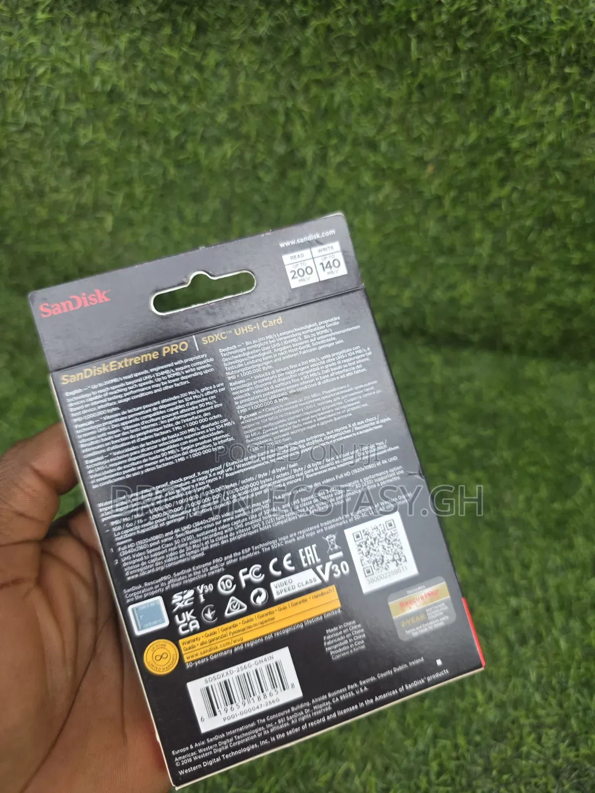 Sandisk Extreme Pro 256GB