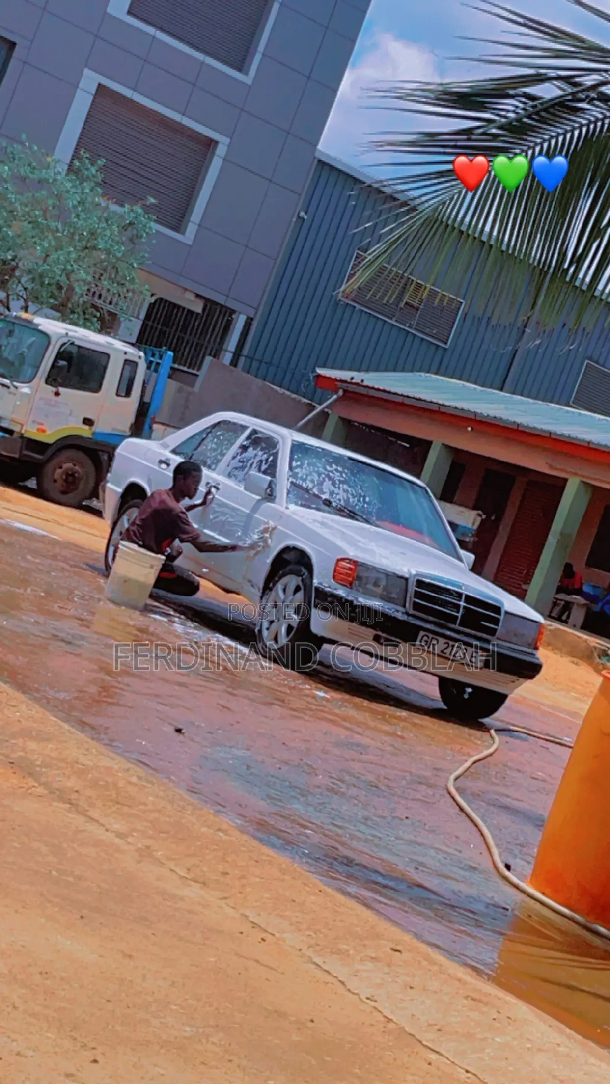 Mercedes-Benz 190 1989 White