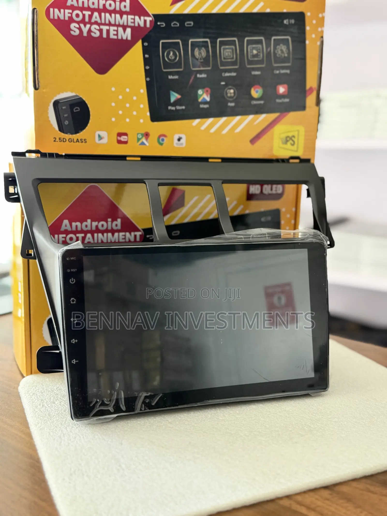 Android CarPlay System for Toyota Belta/Yaris 2007 to 2012