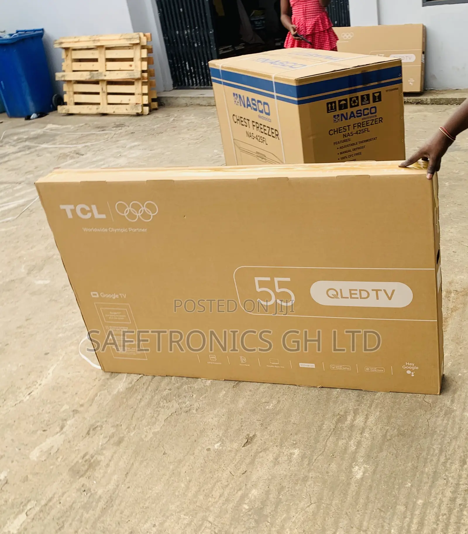 Enjoy Good TCL 55 Qled Uhd C646 Sleek Android TV