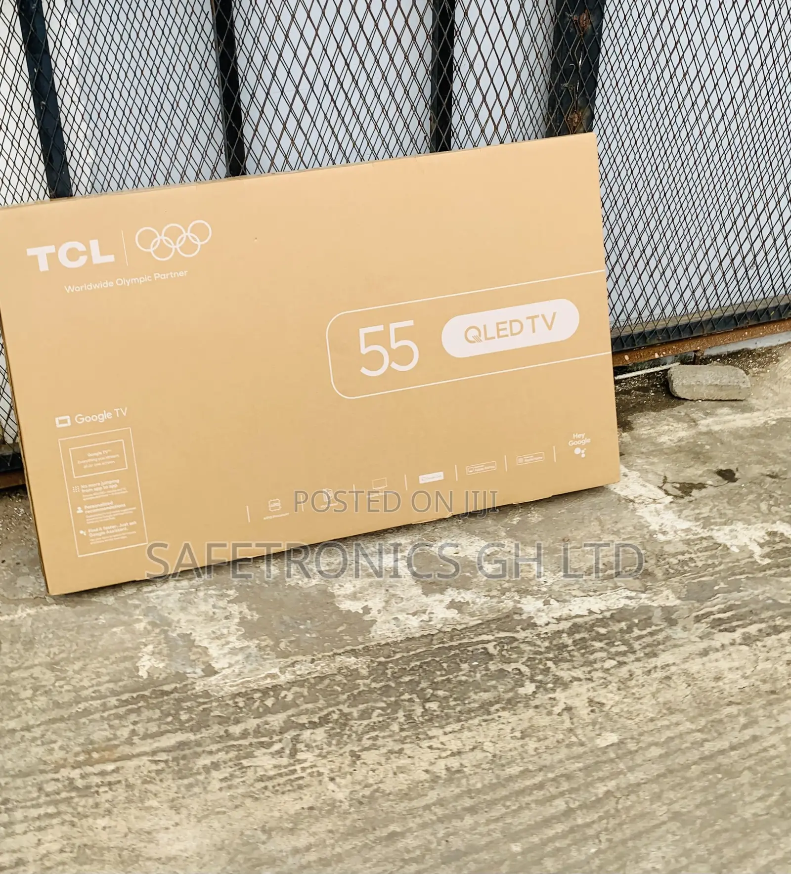 Energy Sufficient Uhd 55 Inch Qled TCL Smart TV