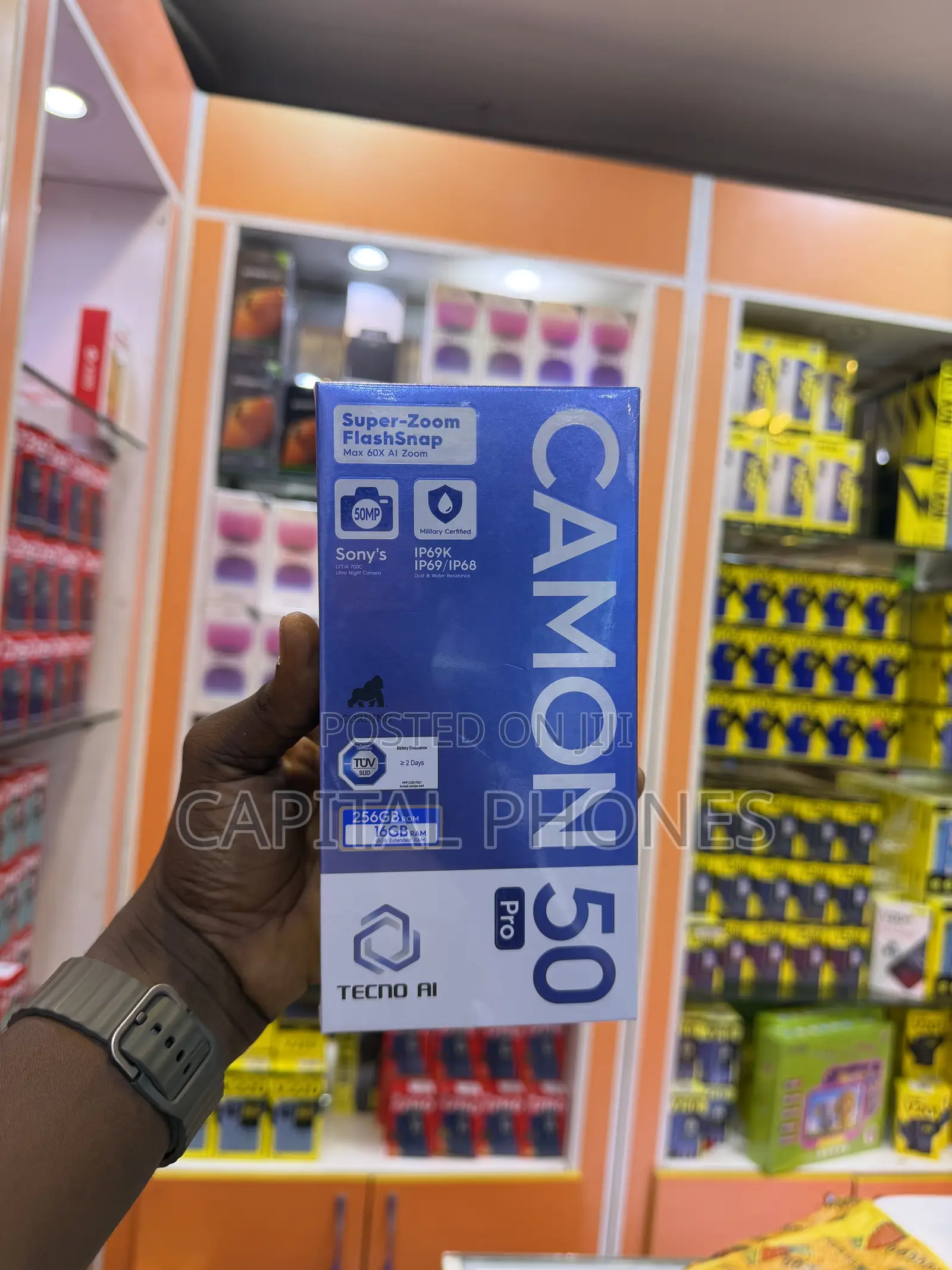 New Tecno Camon 50 Pro 256 GB Green